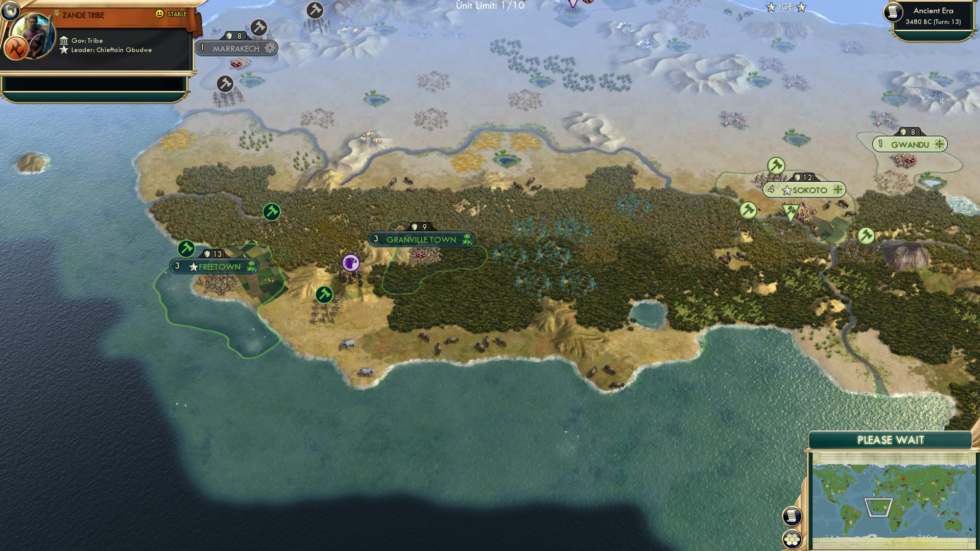 CBR In-Game Screenshot of Lion of Africa