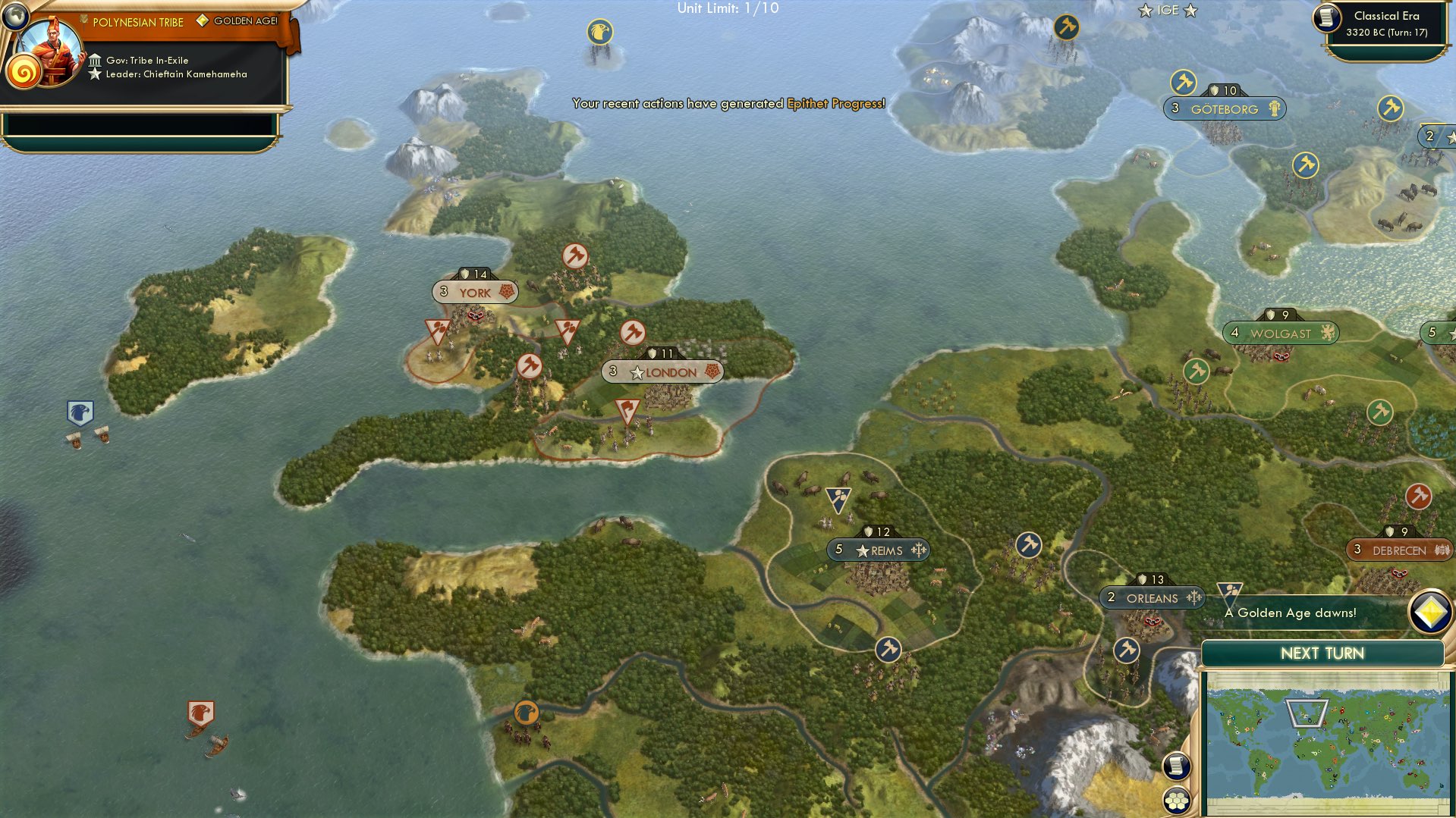 CBR In-Game Screenshot of Golden days