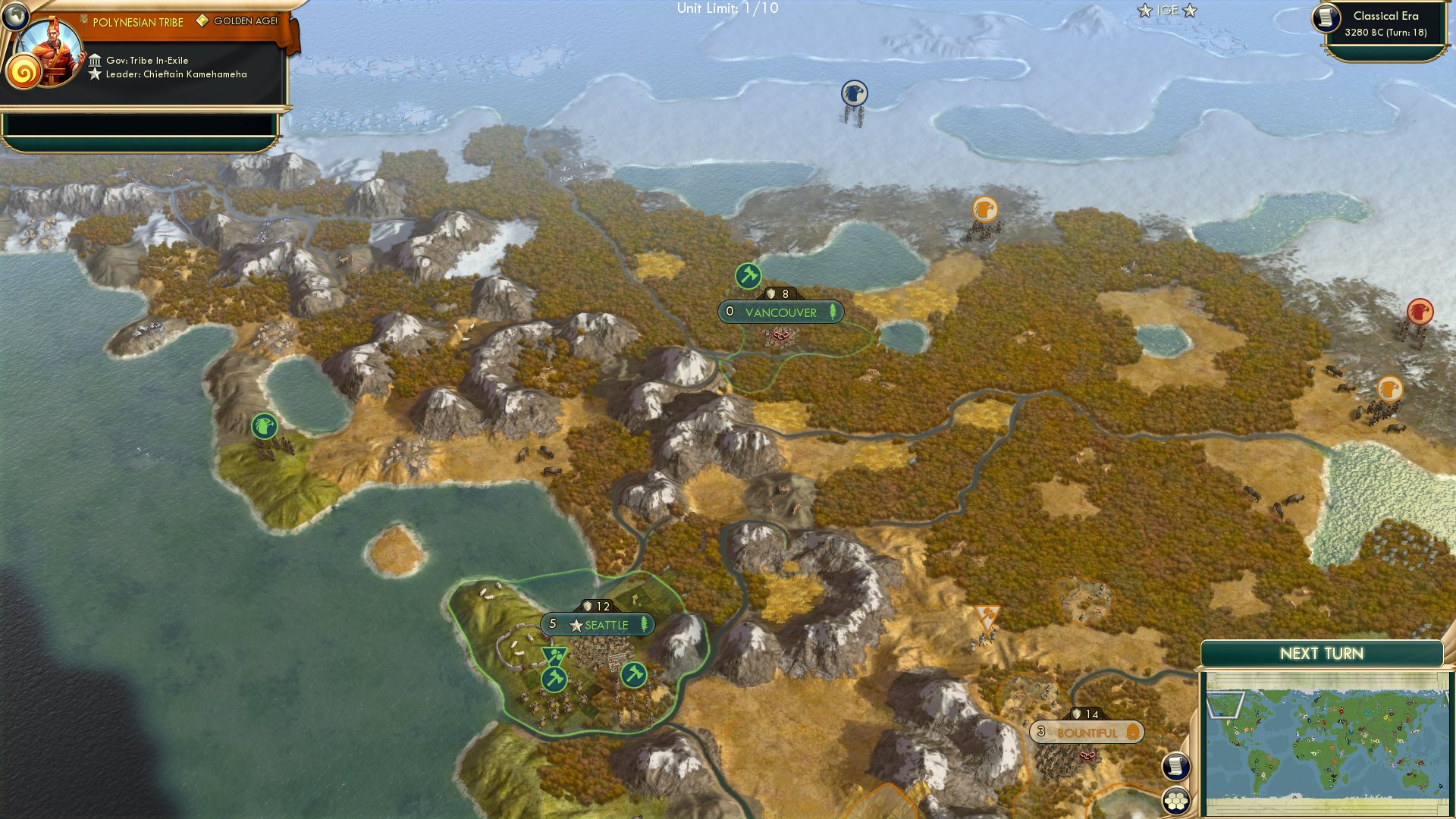 CBR In-Game Screenshot of Vancouver down by the River