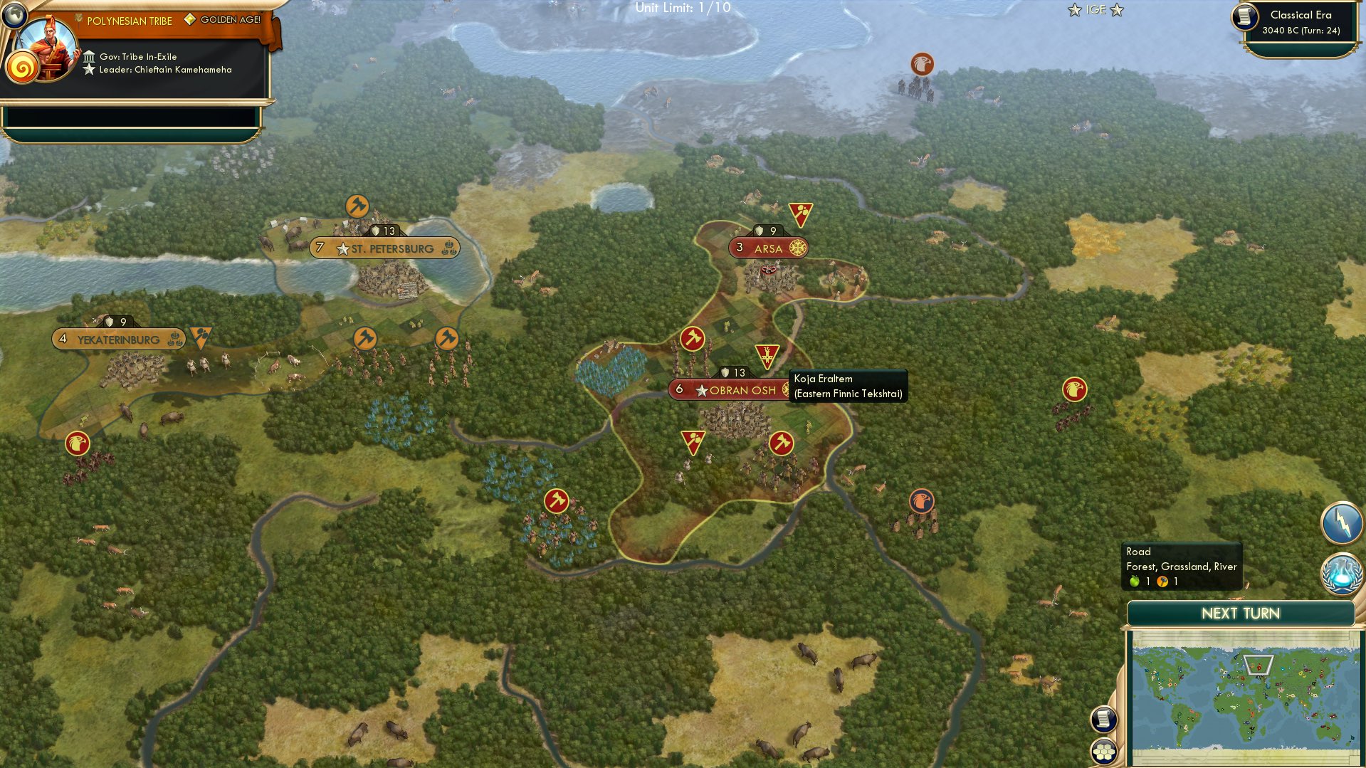 CBR In-Game Screenshot of Tekshtai Support