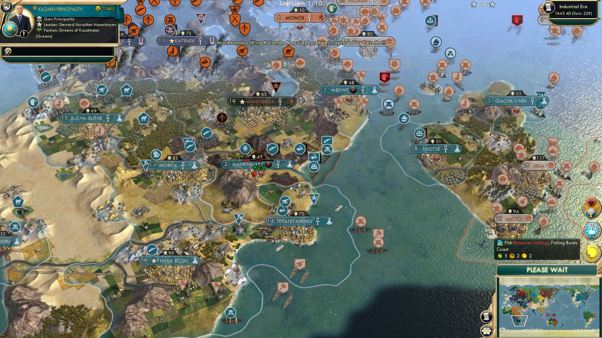 CBR In-Game Screenshot of Maravi wants its mommy