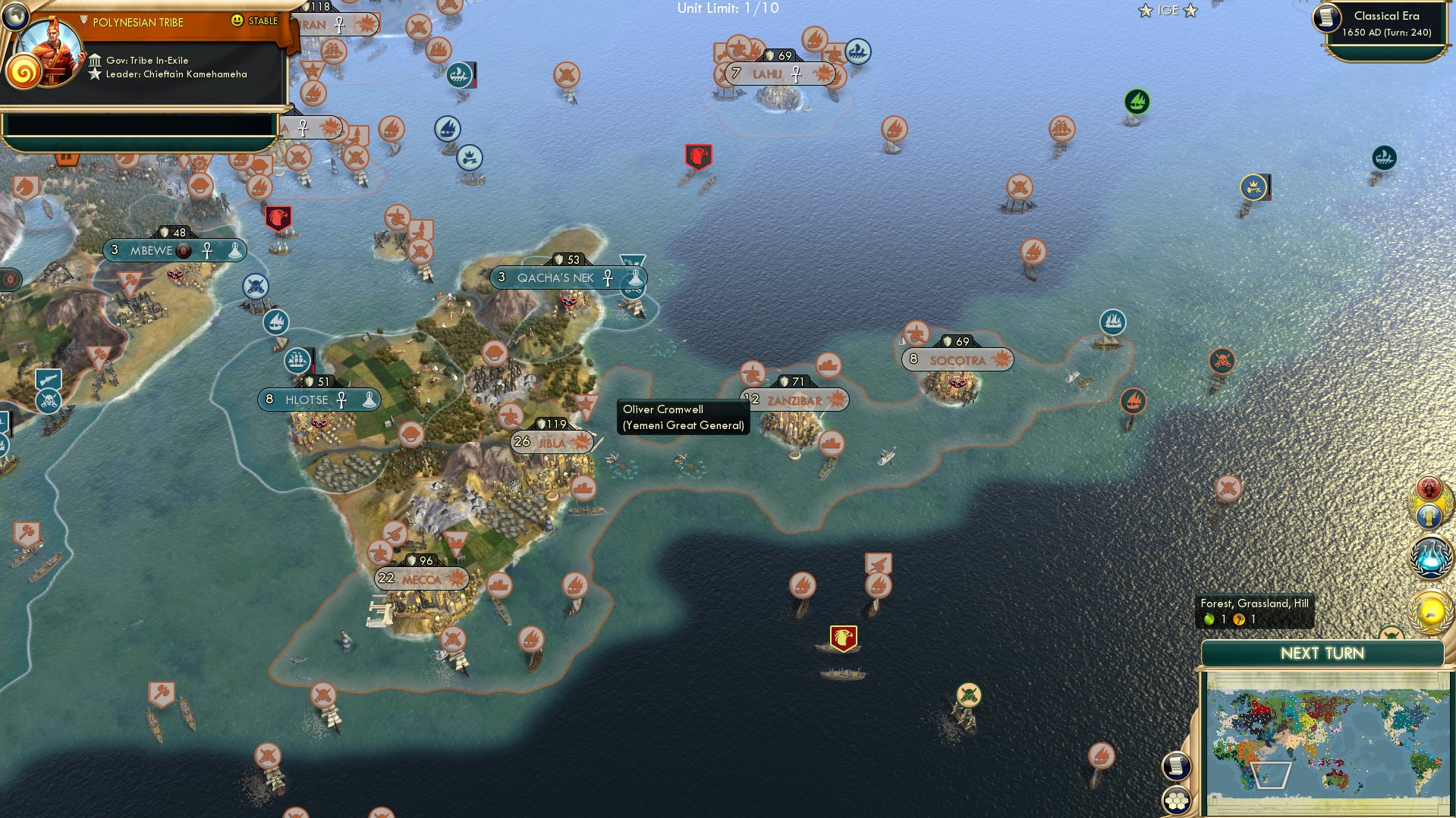 CBR In-Game Screenshot of No pies in Madagascar!