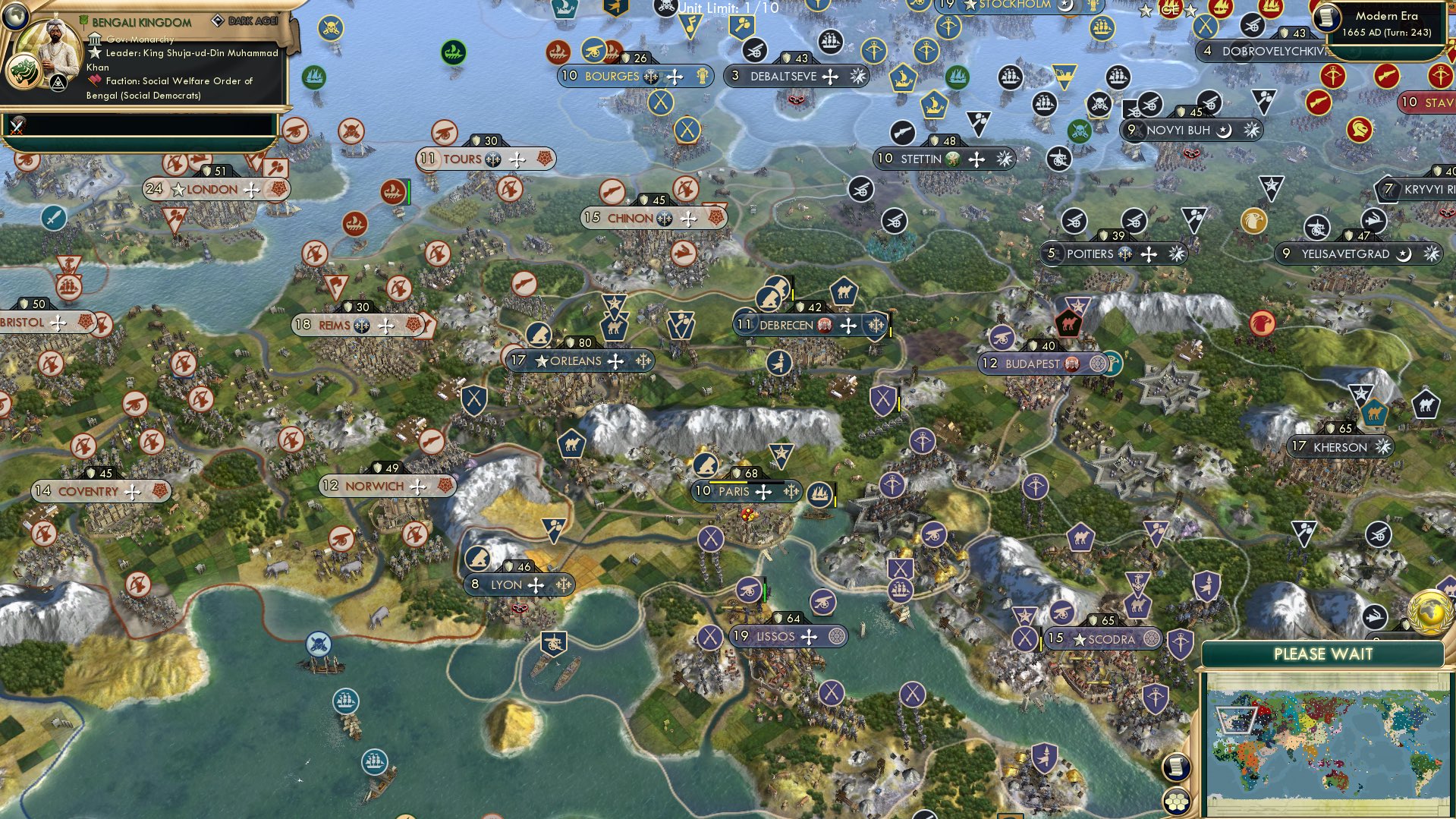 CBR In-Game Screenshot of Liberté, Égalité, Éternité