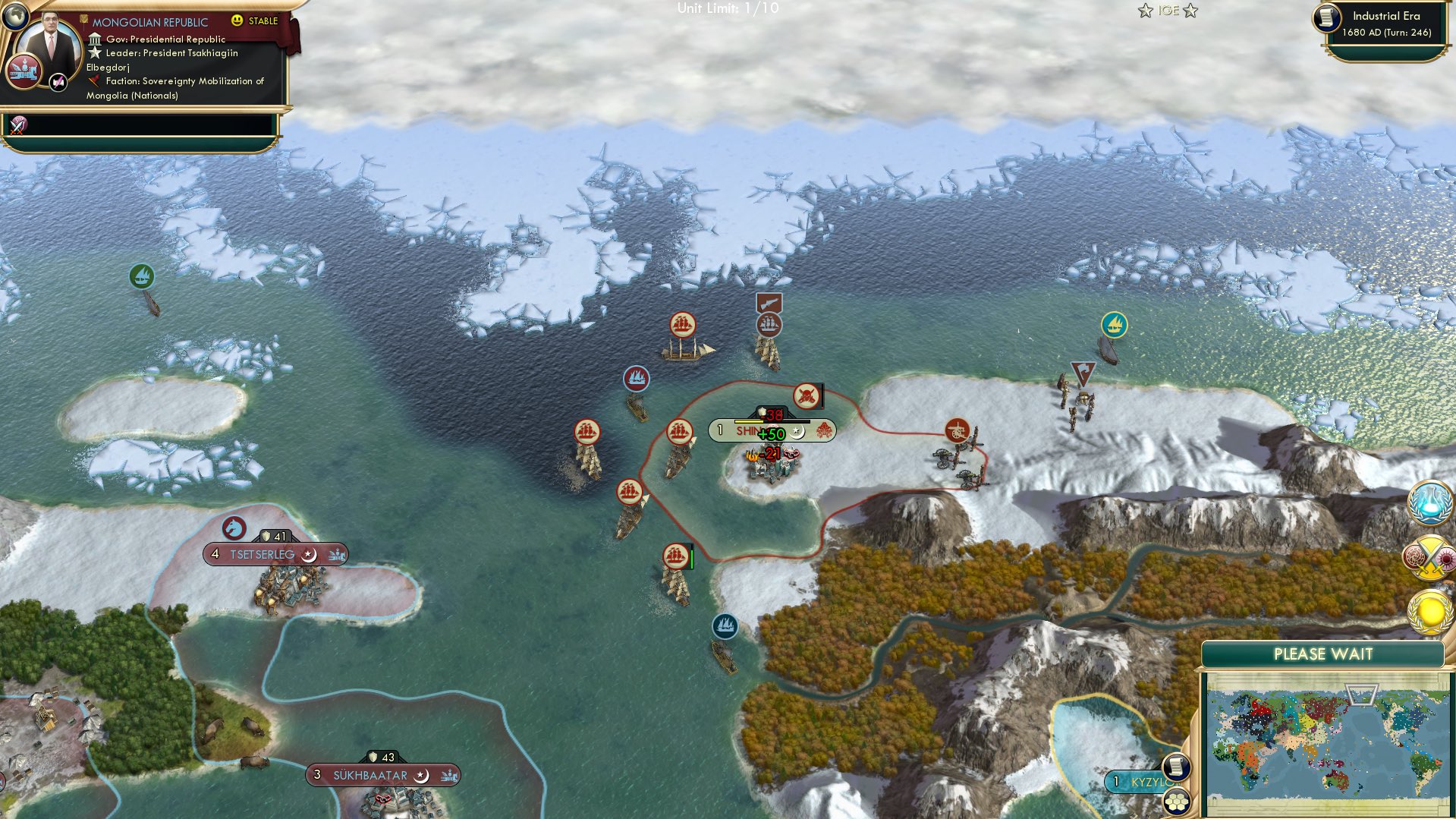 CBR In-Game Screenshot of Goguryeo gets Shin splints