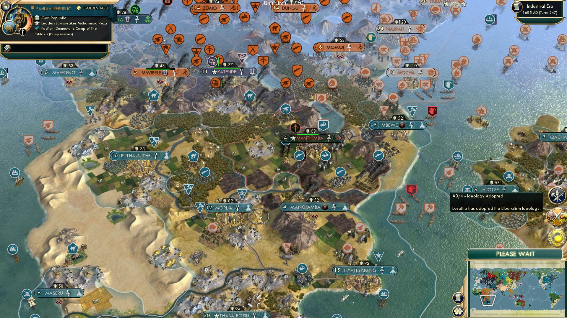 CBR In-Game Screenshot of Mambo number 5!