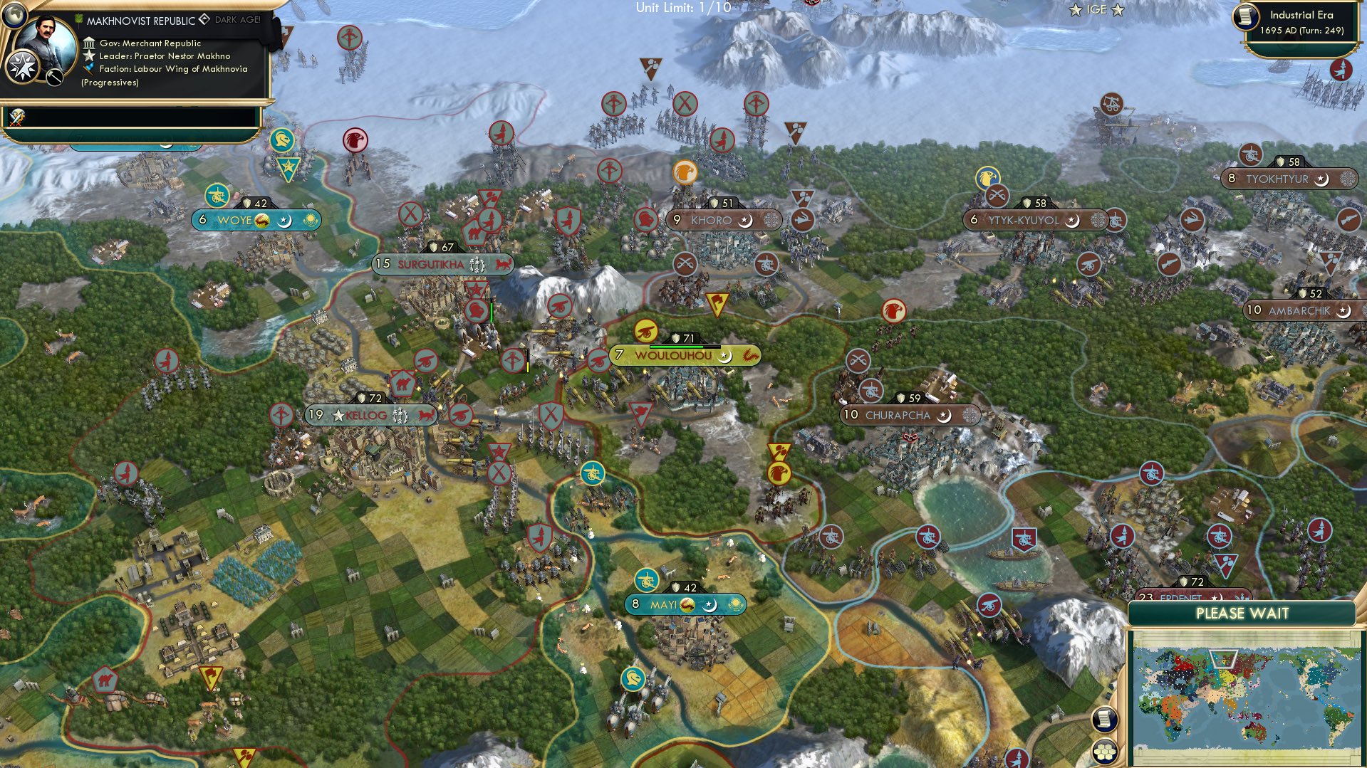 CBR In-Game Screenshot of An intern somewhere in Rouran just got fired