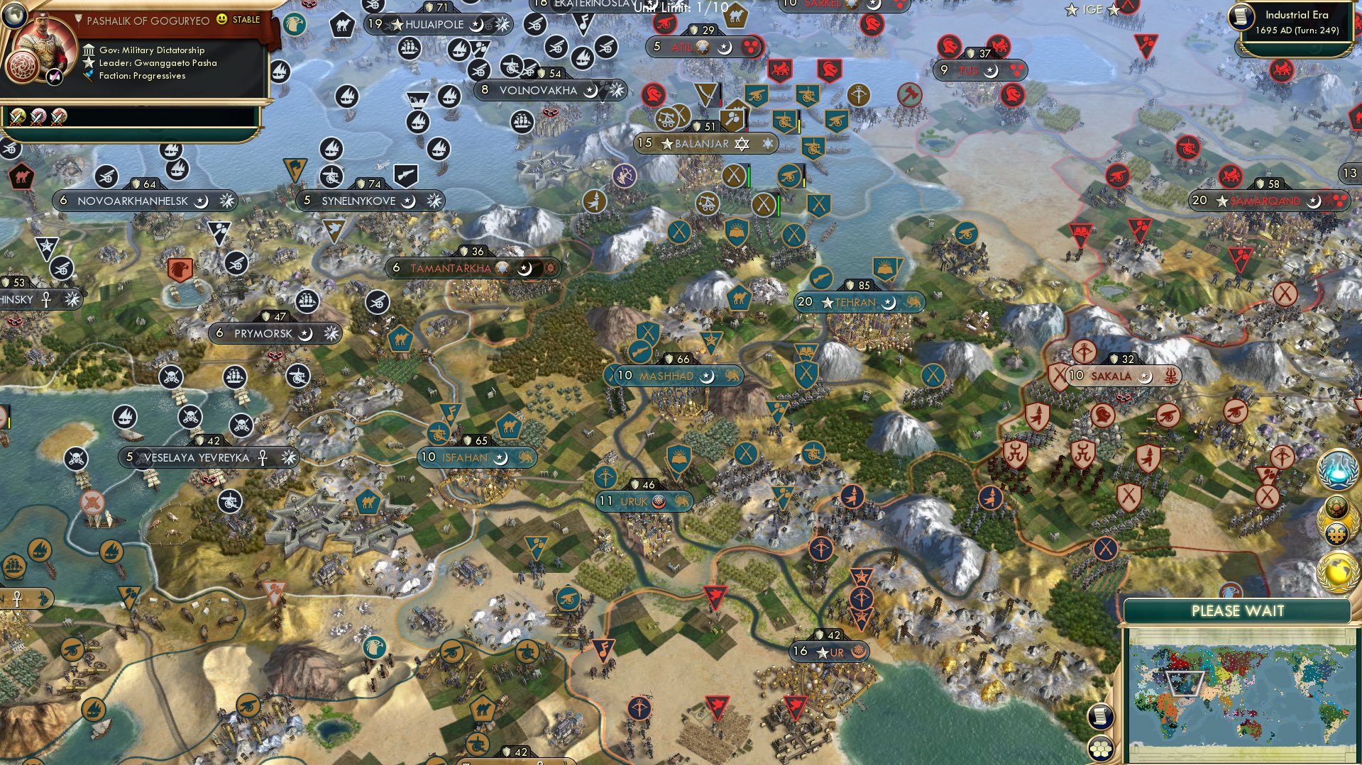 CBR In-Game Screenshot of Reza’s looking to be a-razin’