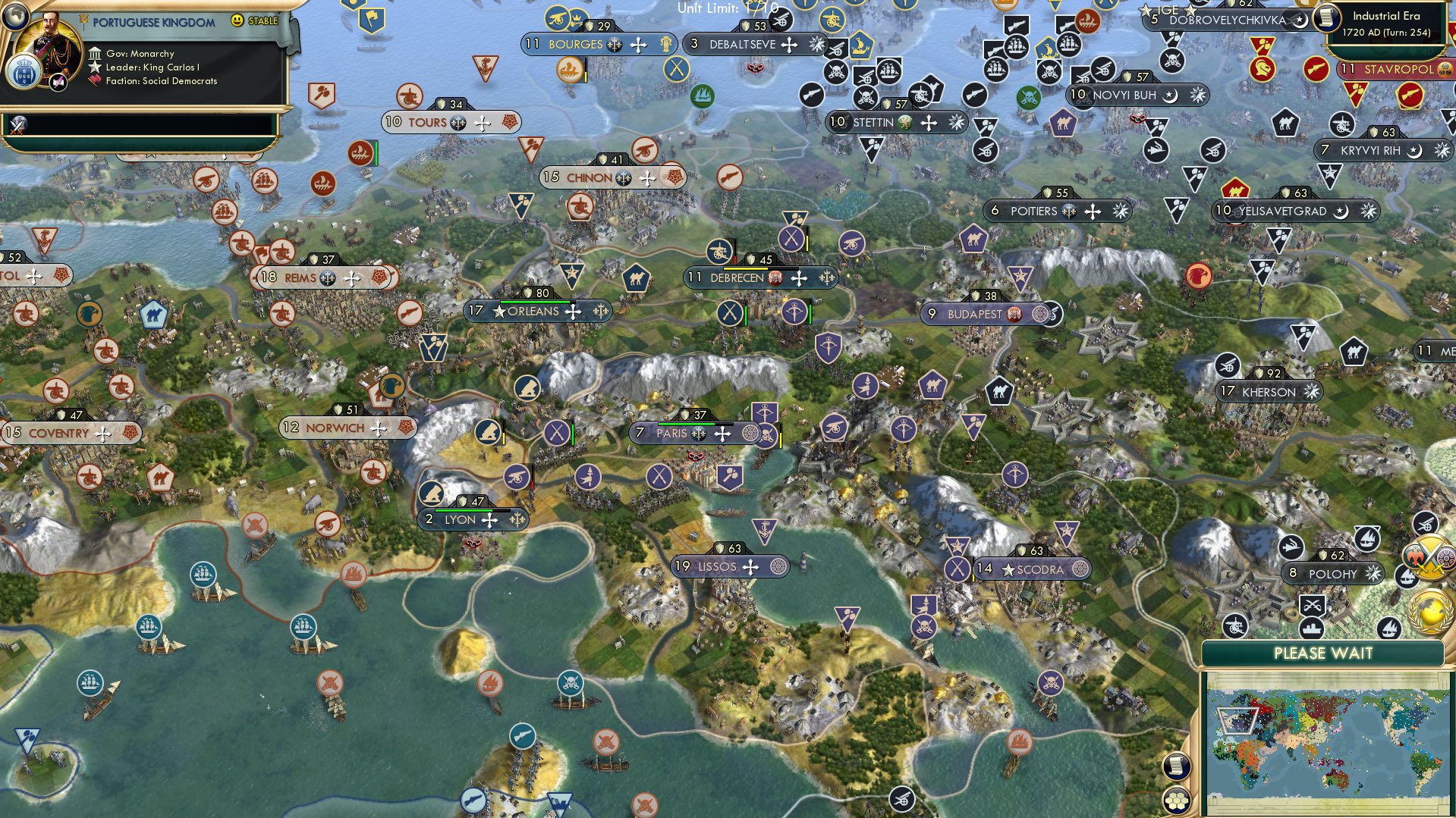 CBR In-Game Screenshot of I’d be Lyon if I said France surprised me