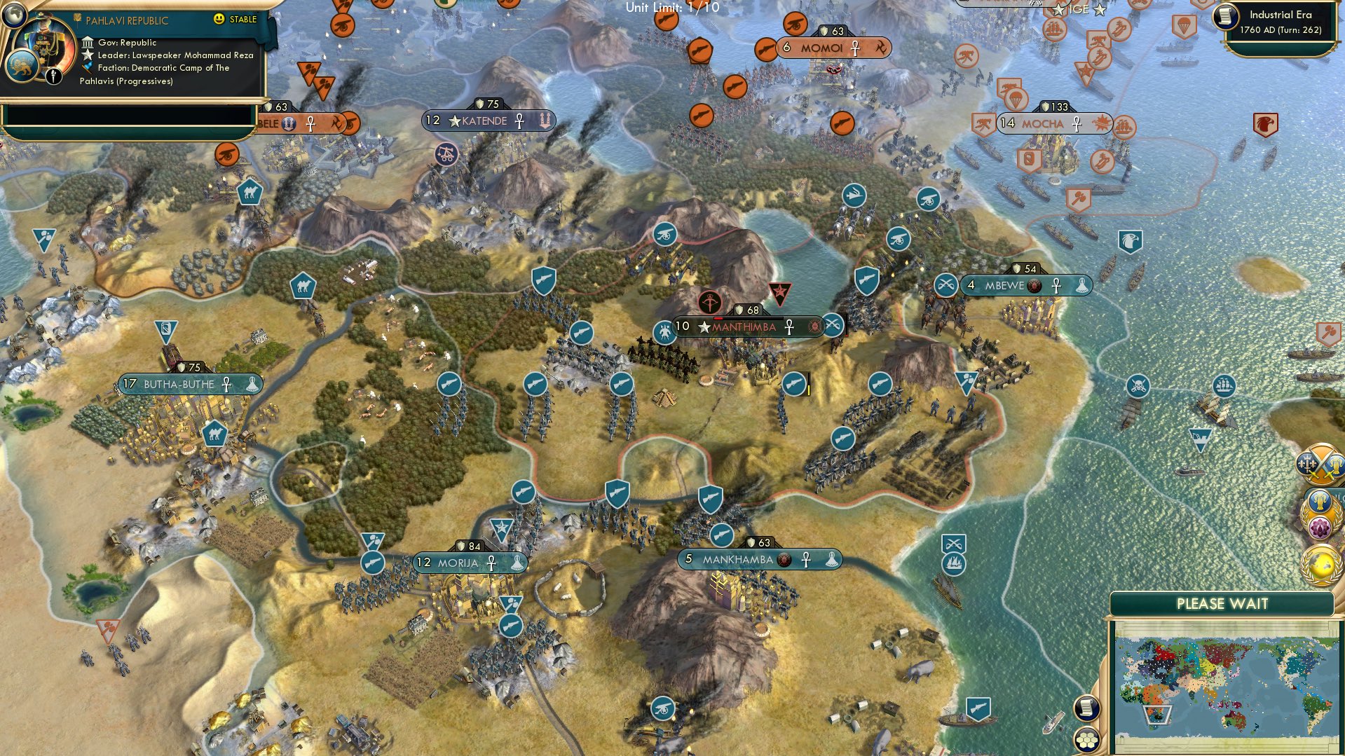 CBR In-Game Screenshot of The Embers snuff out