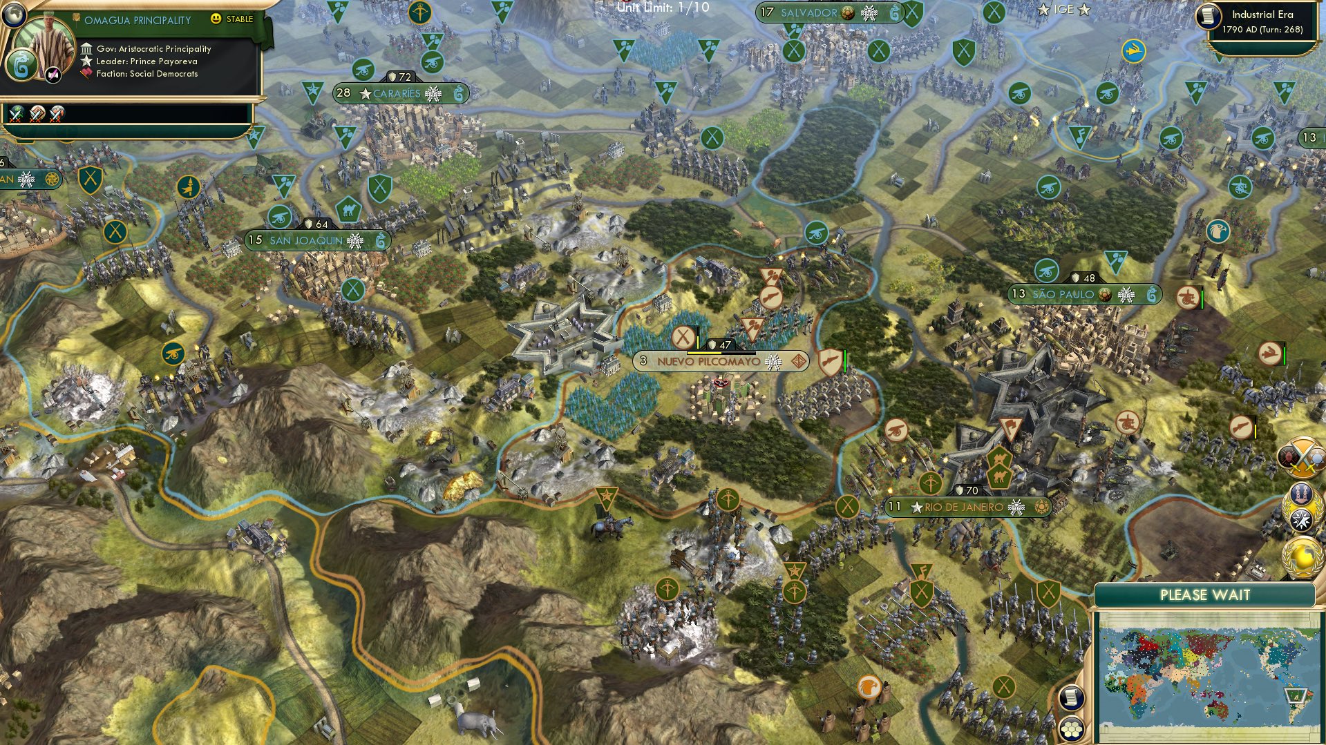 CBR In-Game Screenshot of Si Senor