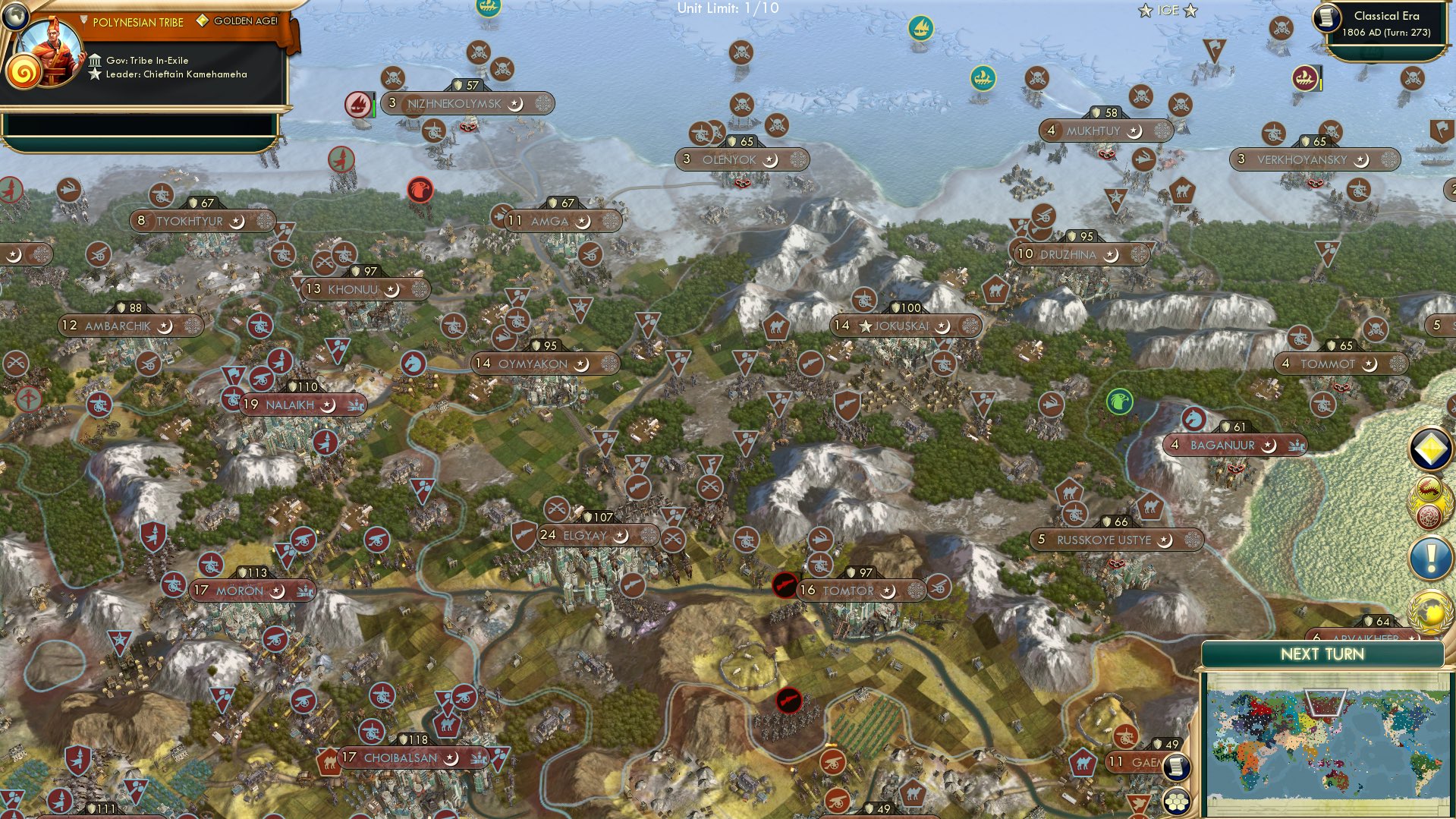 CBR In-Game Screenshot of Trouble in the Tundra