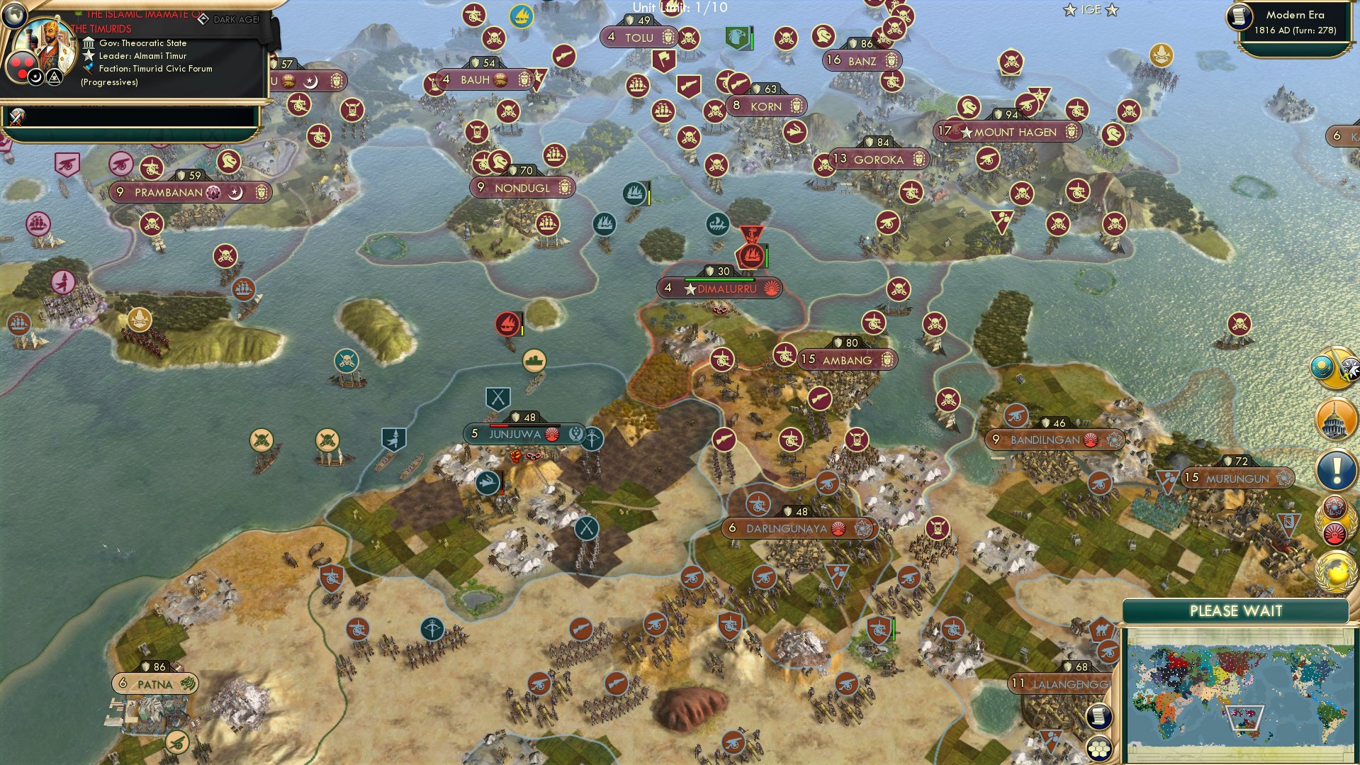 CBR In-Game Screenshot of Calm down buddy