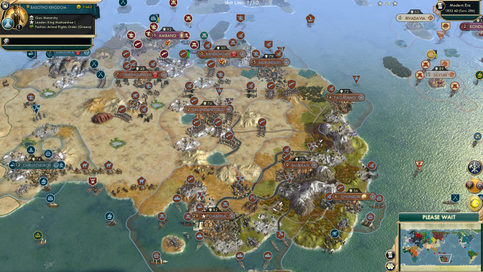 CBR In-Game Screenshot of Act of War