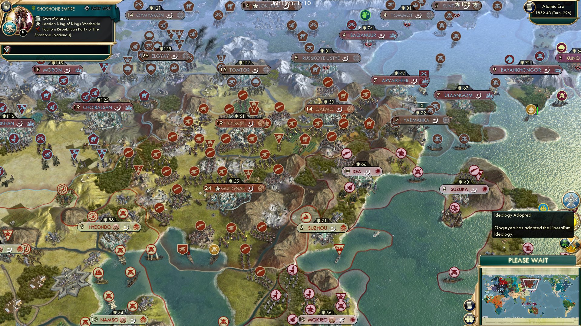 CBR In-Game Screenshot of Country Comfort