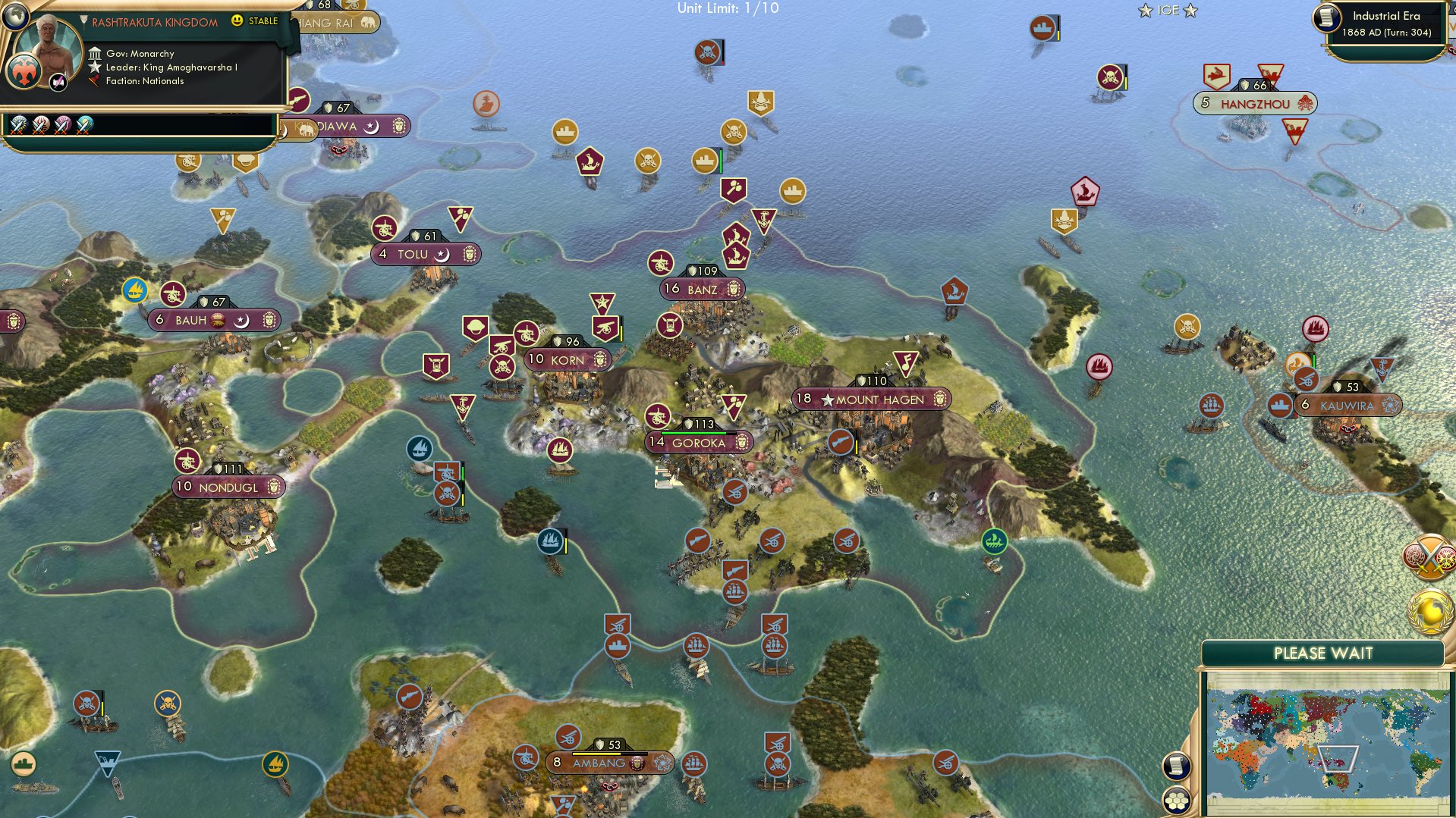 CBR In-Game Screenshot of Wah-lui-gi