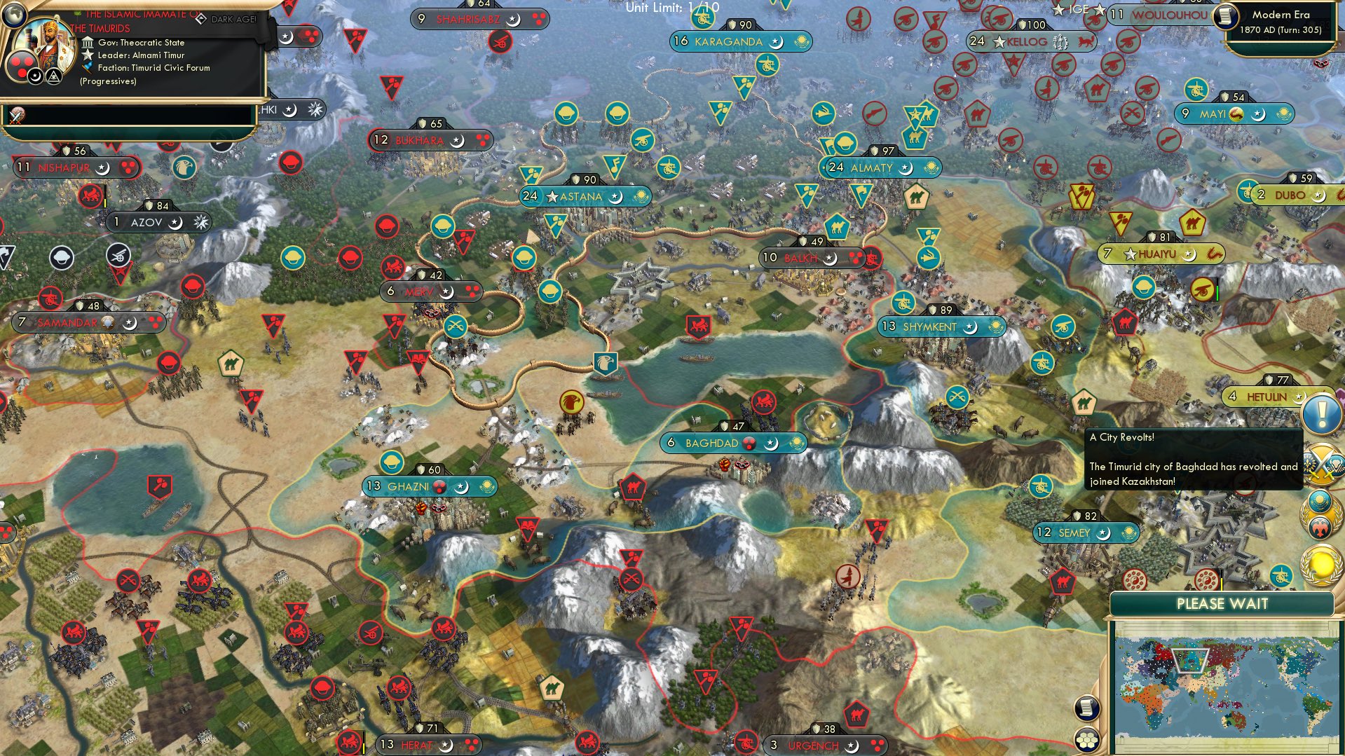 CBR In-Game Screenshot of Bagh-Dad Jokes