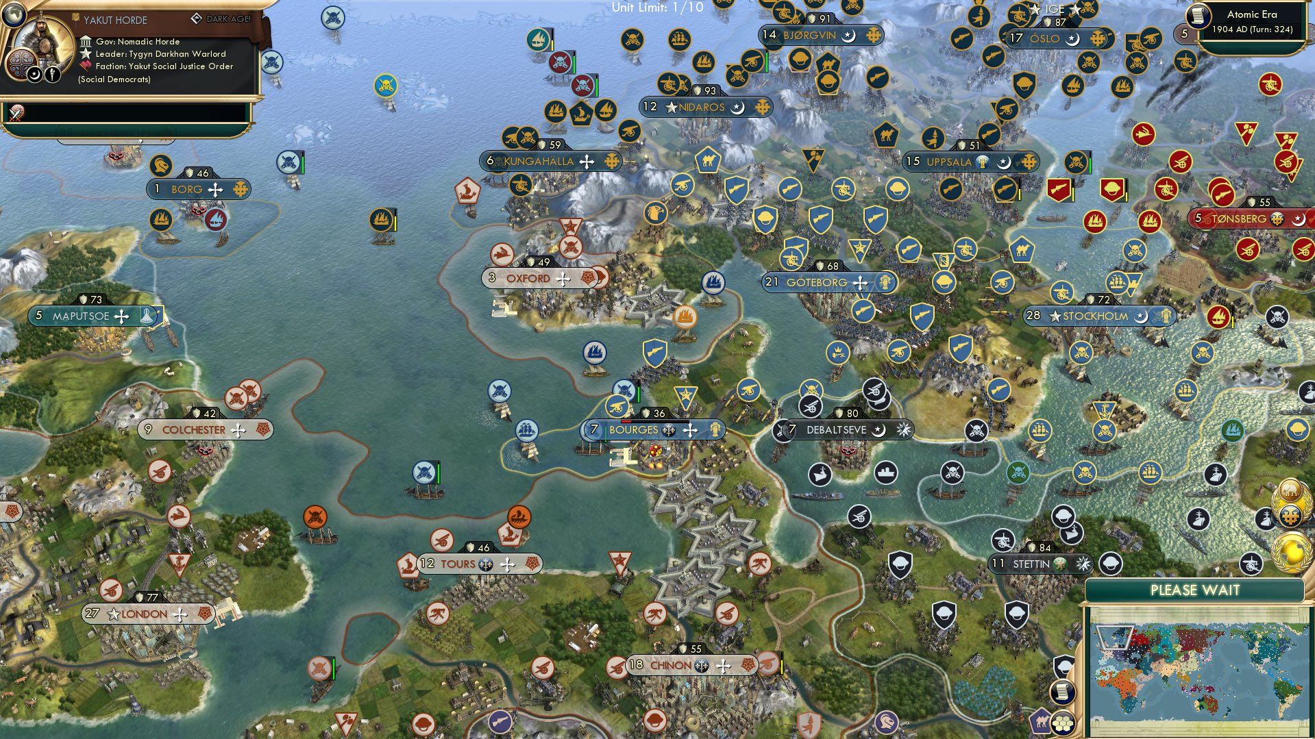 CBR In-Game Screenshot of Bourges-oisie