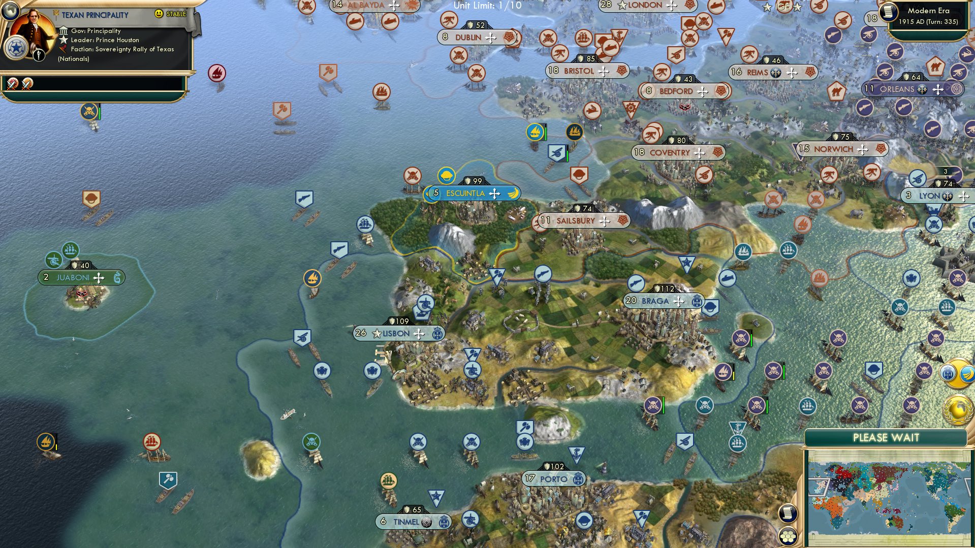 CBR In-Game Screenshot of Reverse? Colonialism