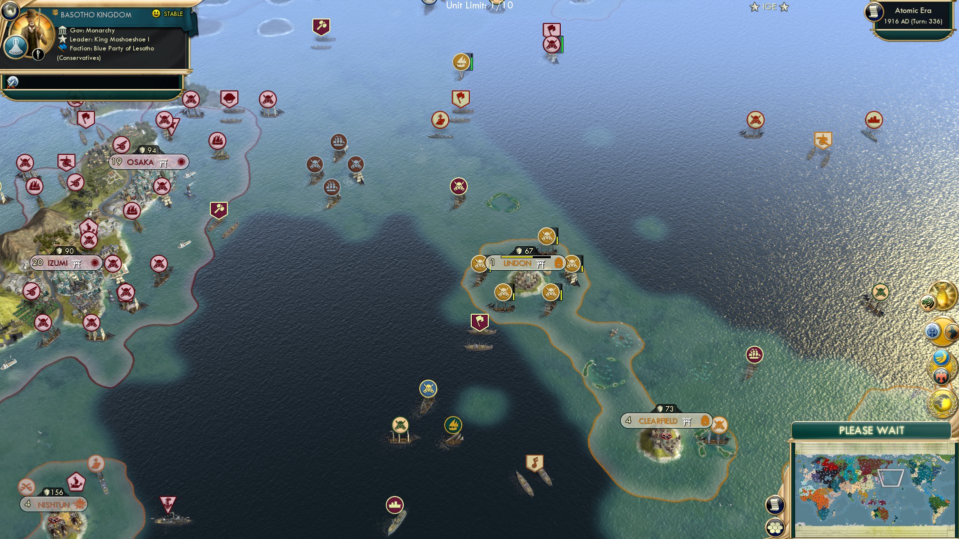 CBR In-Game Screenshot of Lindon Bridge is Falling Down