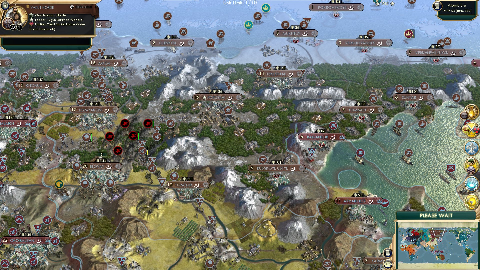 CBR In-Game Screenshot of Khan-hattan Project