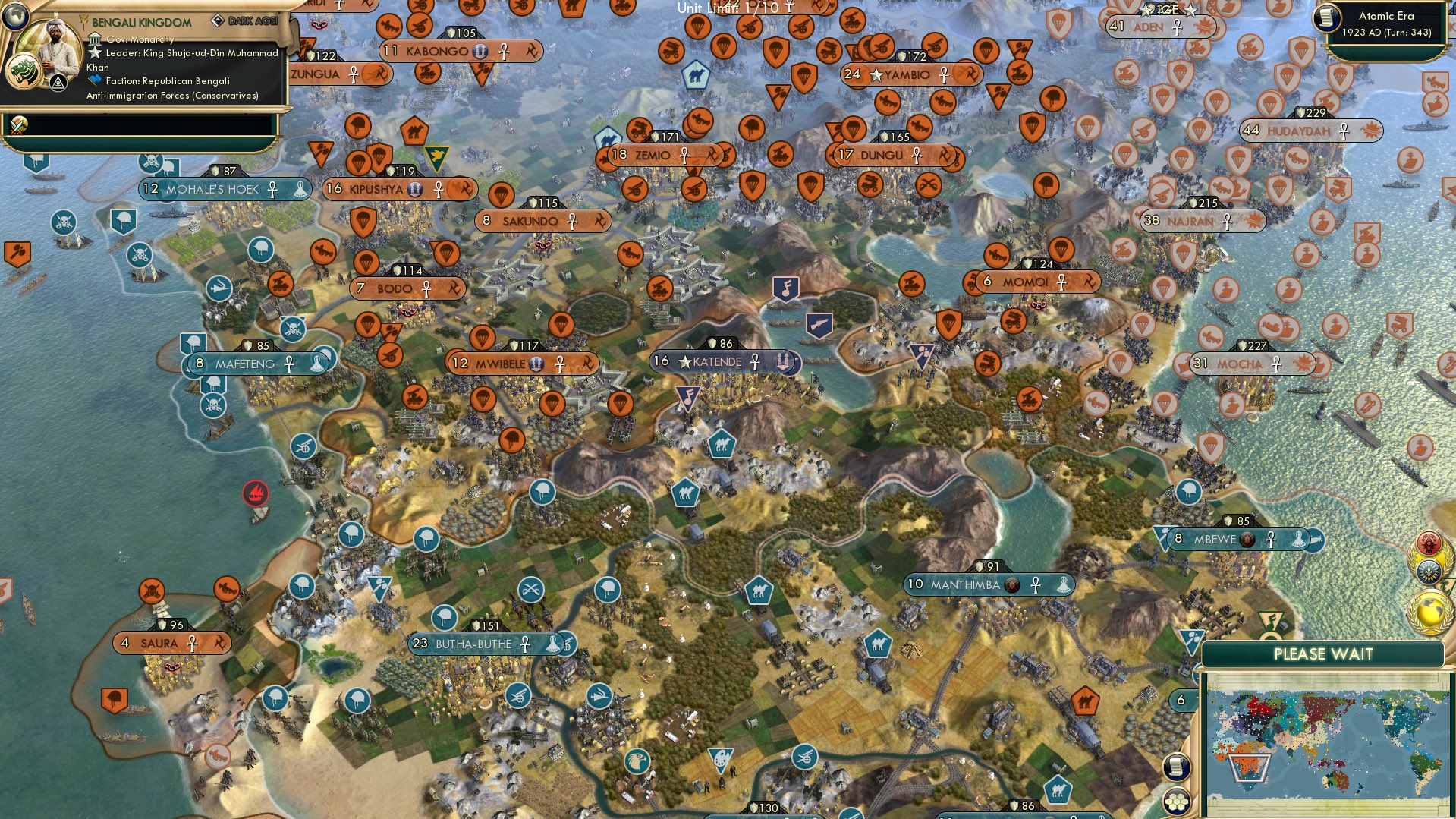 CBR In-Game Screenshot of Once a Contender, now a Katende