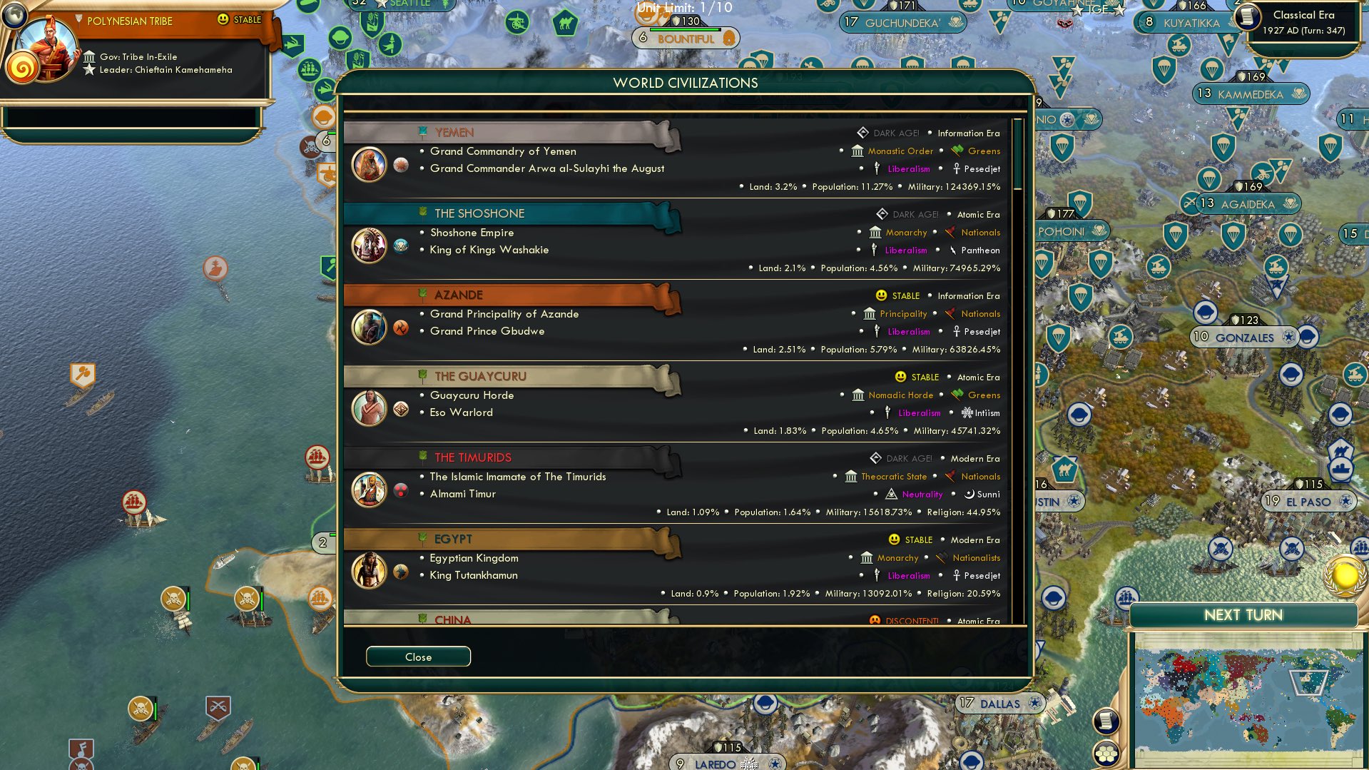 CBR In-Game Screenshot of Summary 1