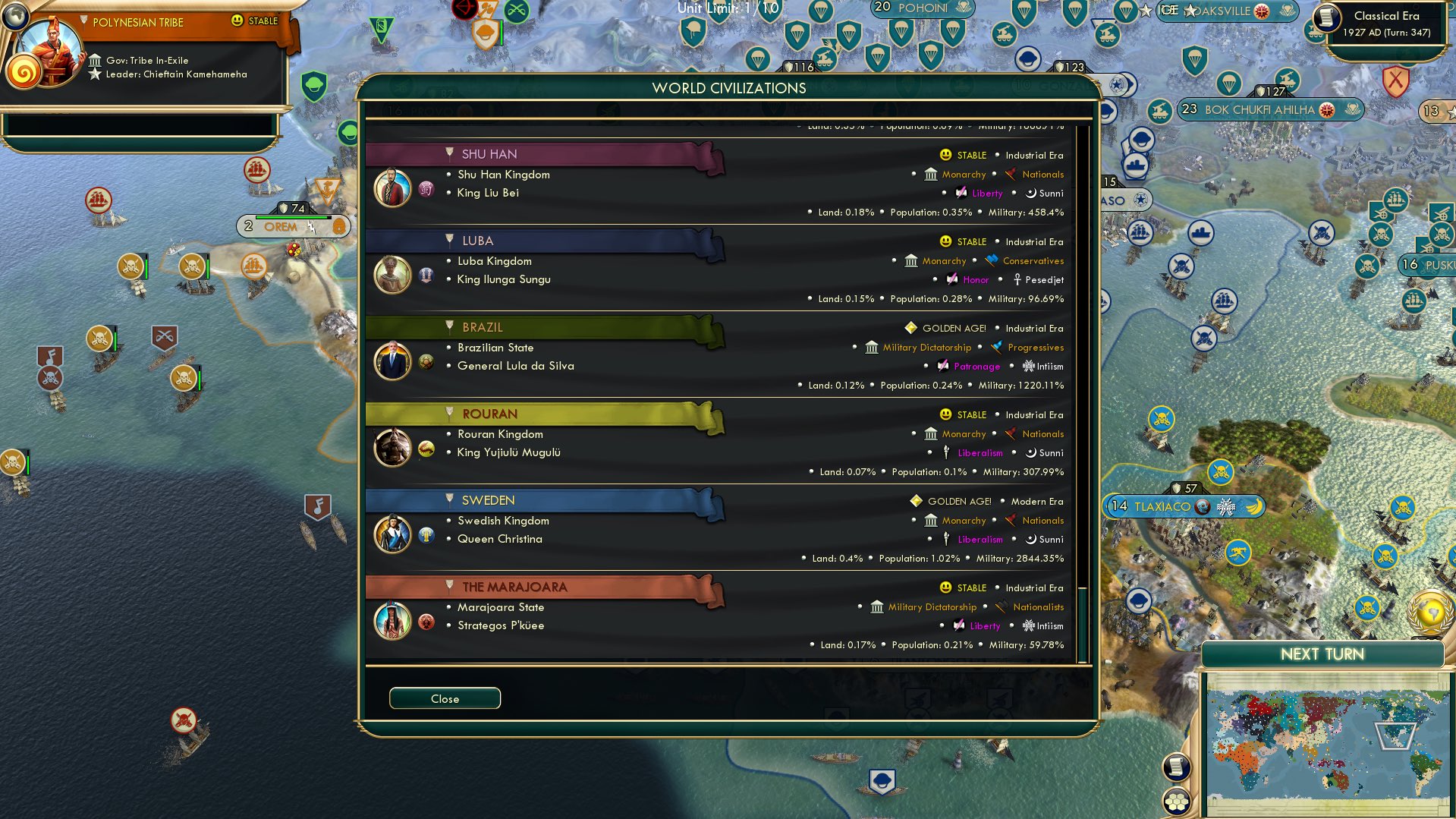 CBR In-Game Screenshot of Summary 2