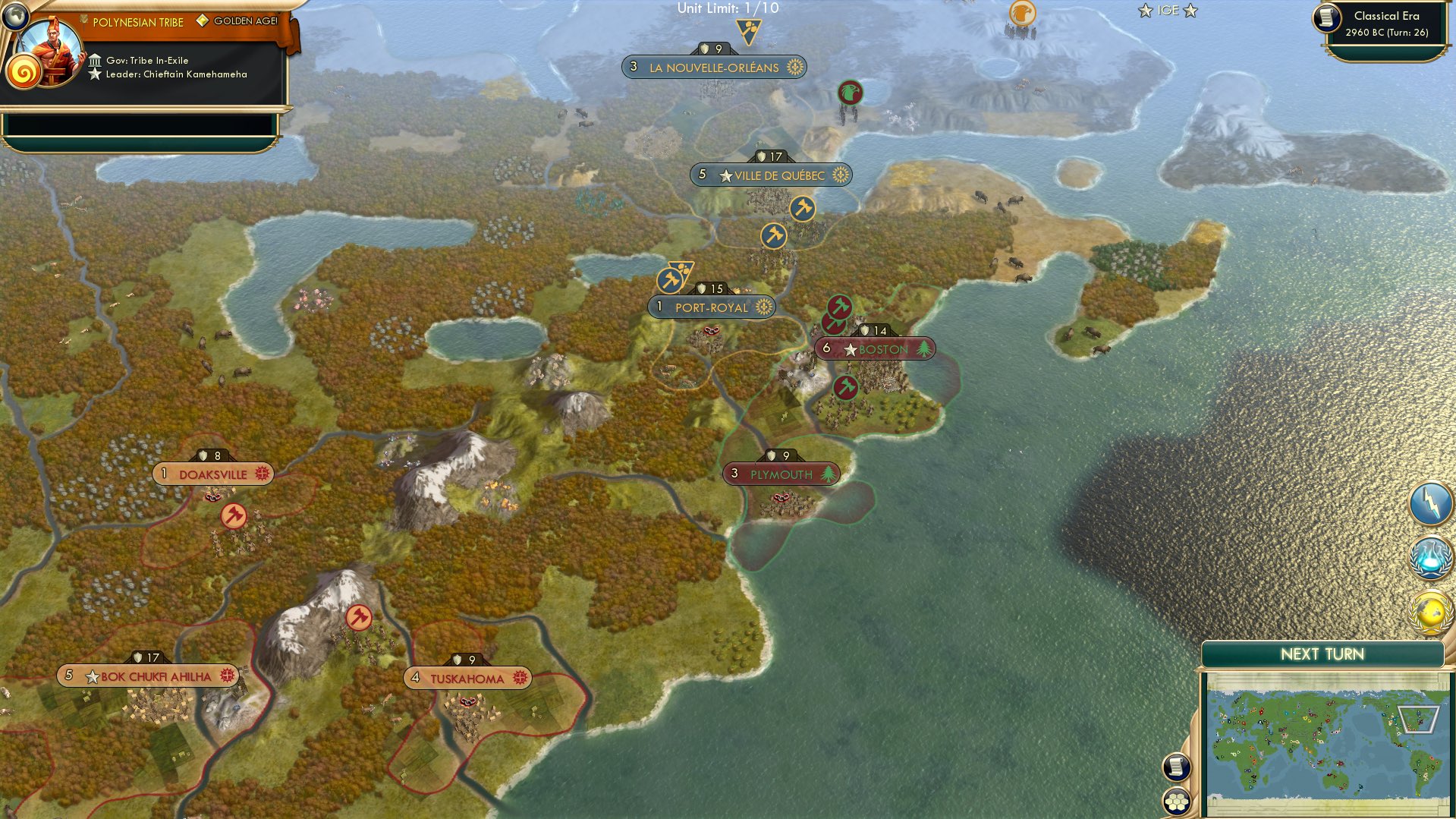 CBR In-Game Screenshot of New England, Old Values