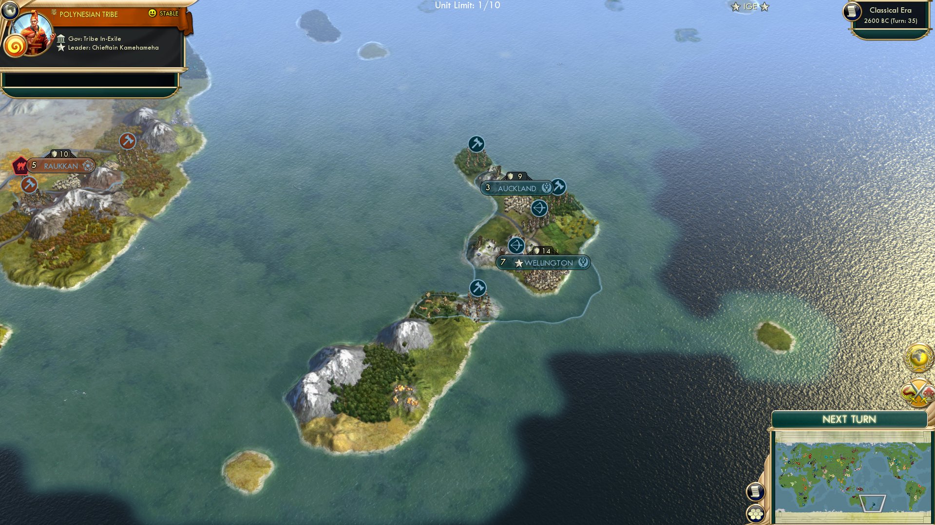 CBR In-Game Screenshot of A to Zealand