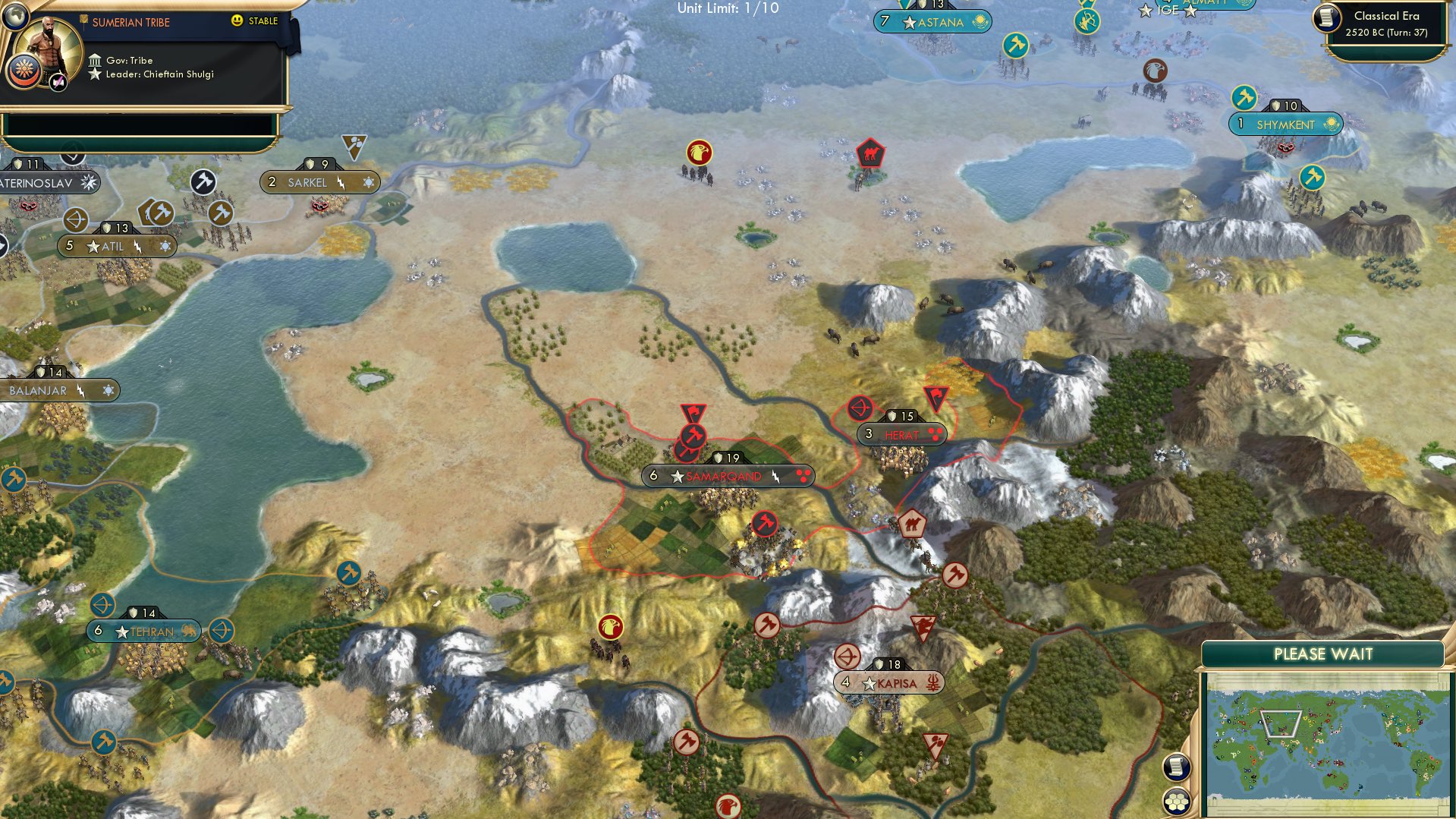 CBR In-Game Screenshot of Stay in your Tamerlane