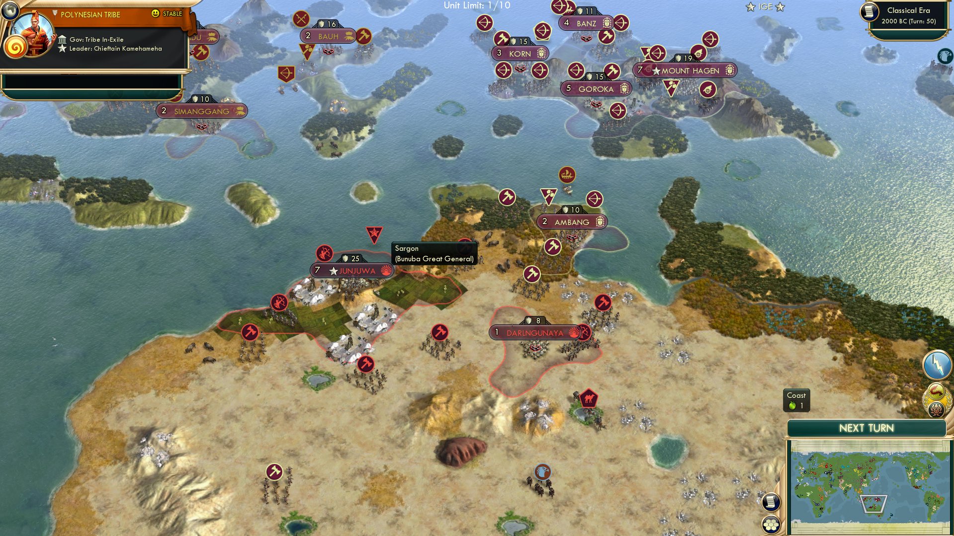 CBR In-Game Screenshot of Wahstralia