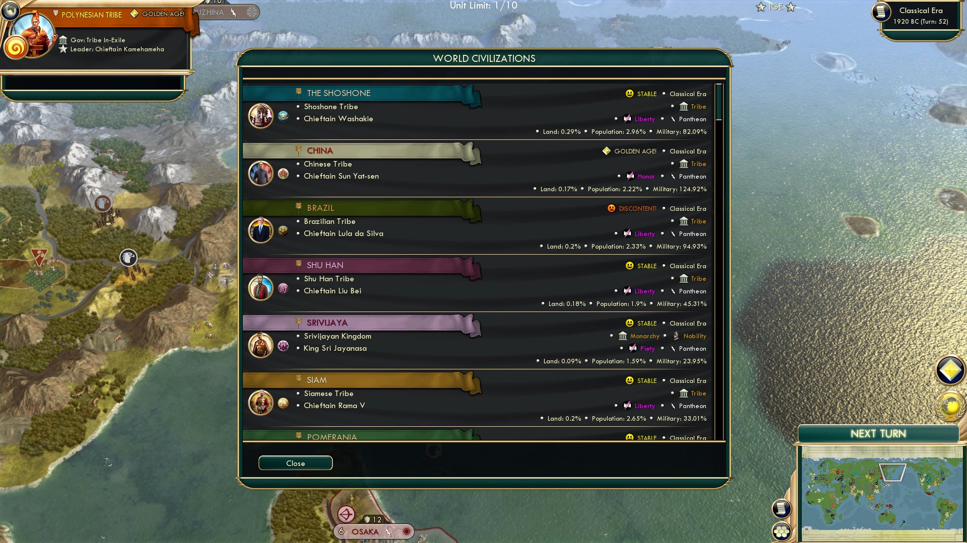 CBR In-Game Screenshot of Rankings 1