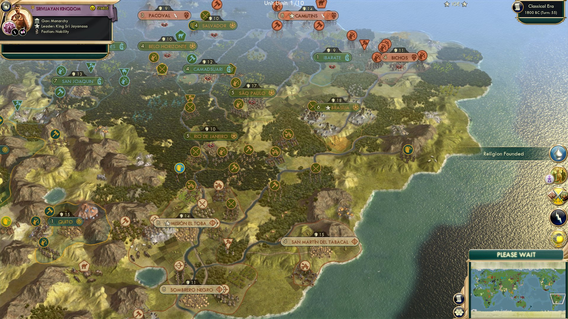 CBR In-Game Screenshot of Silva and Gold