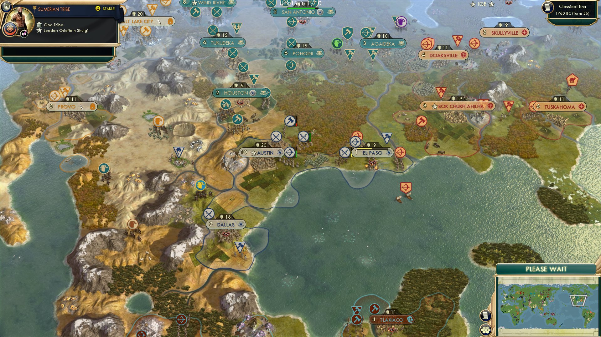 CBR In-Game Screenshot of Out in the East Texas town of El Paso