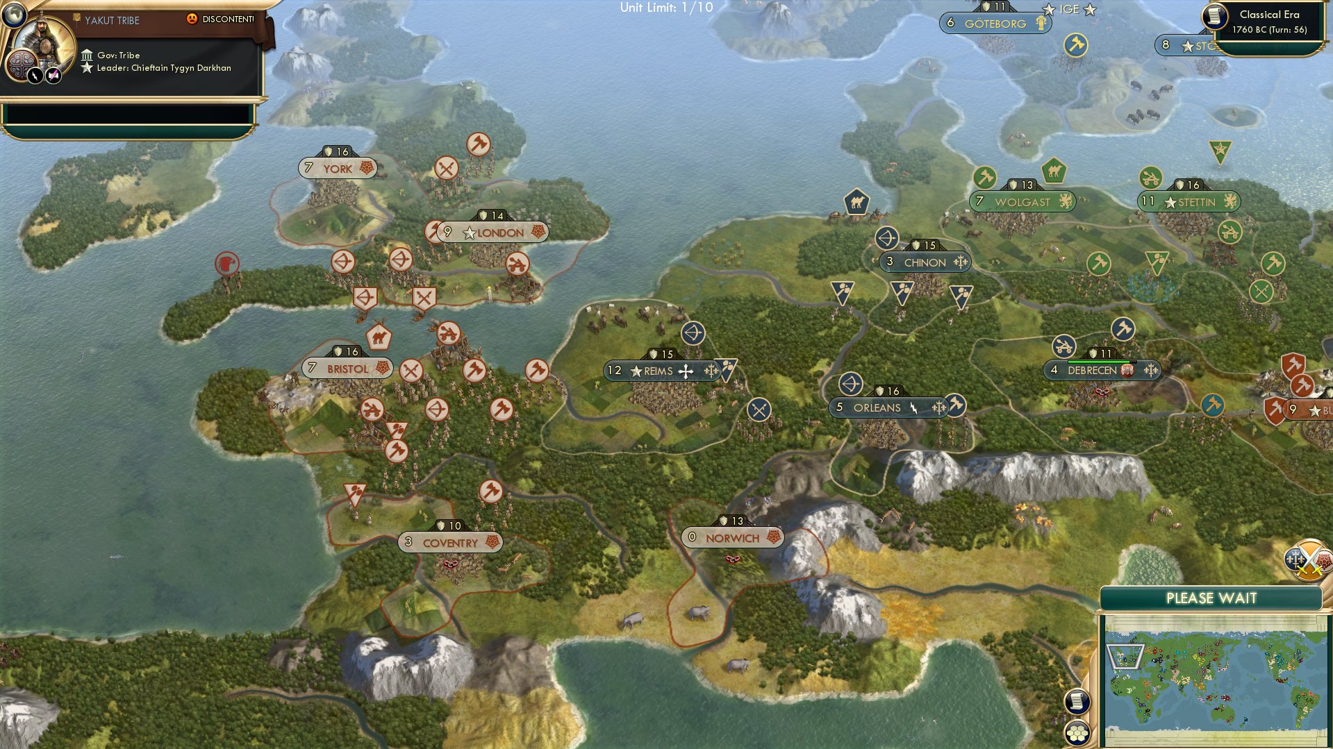 CBR In-Game Screenshot of The Hundred Years