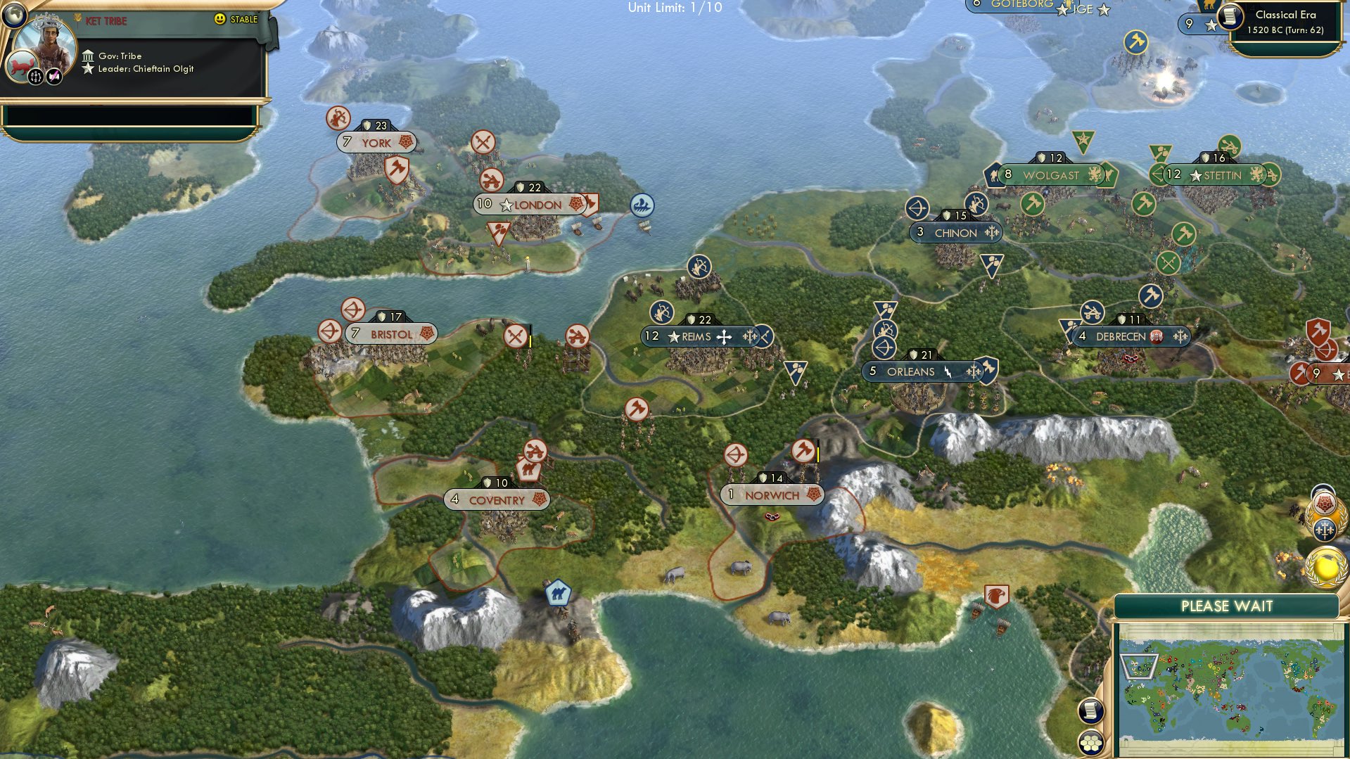 CBR In-Game Screenshot of A Century of Disappointment