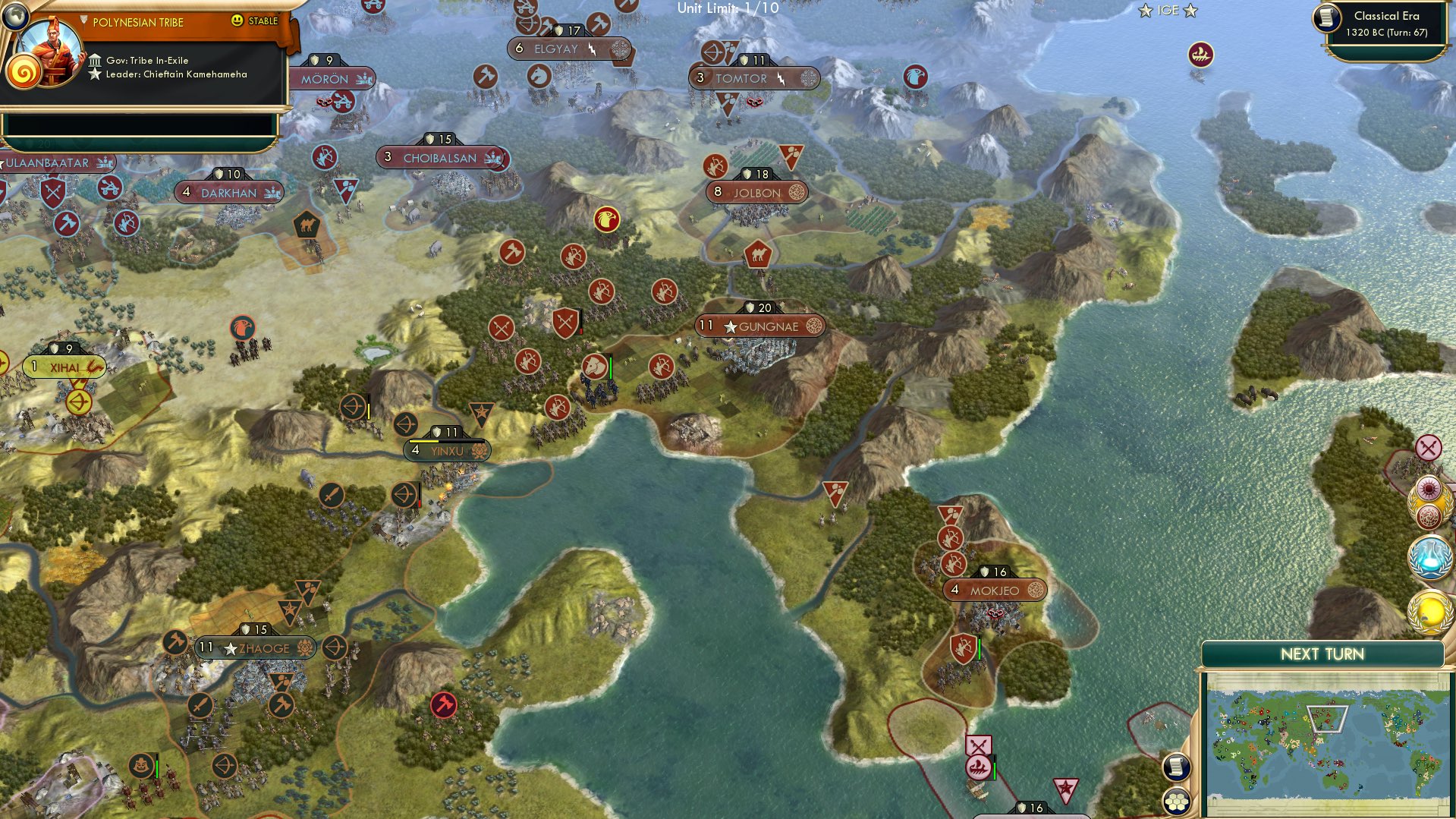 CBR In-Game Screenshot of Japanic Attack
