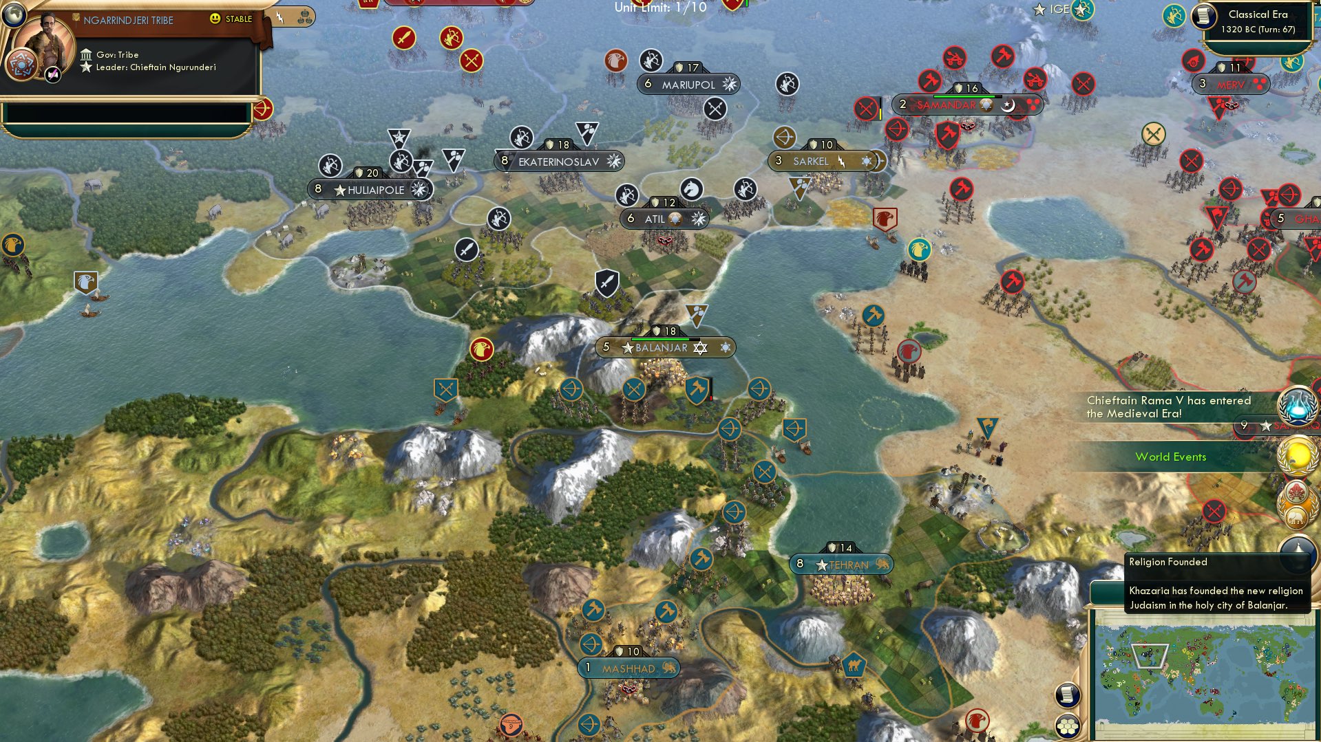 CBR In-Game Screenshot of Oy Vey