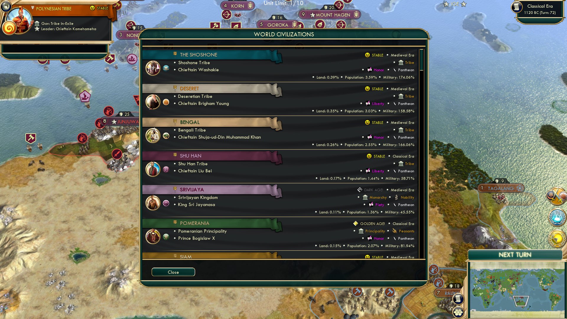 CBR In-Game Screenshot of Summary 1