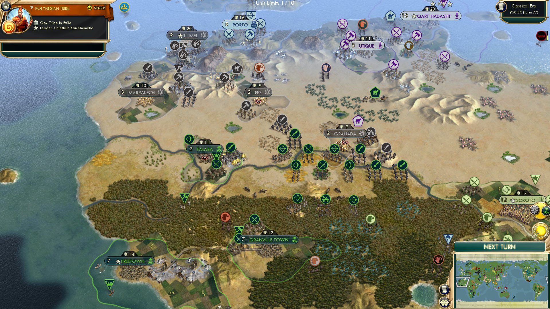 CBR In-Game Screenshot of Grenades over Granada