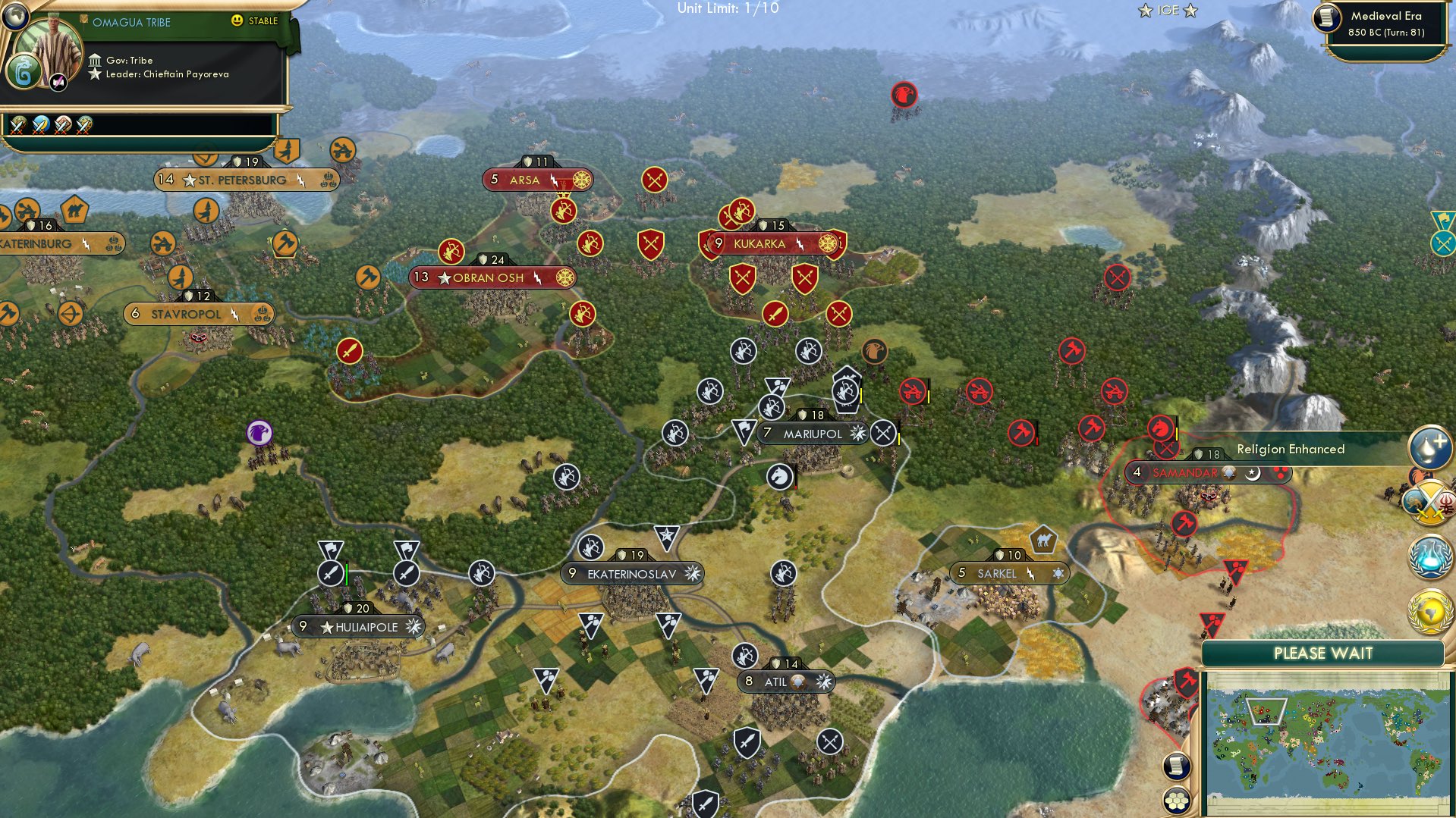 CBR In-Game Screenshot of Mother Anarchy loves her sons