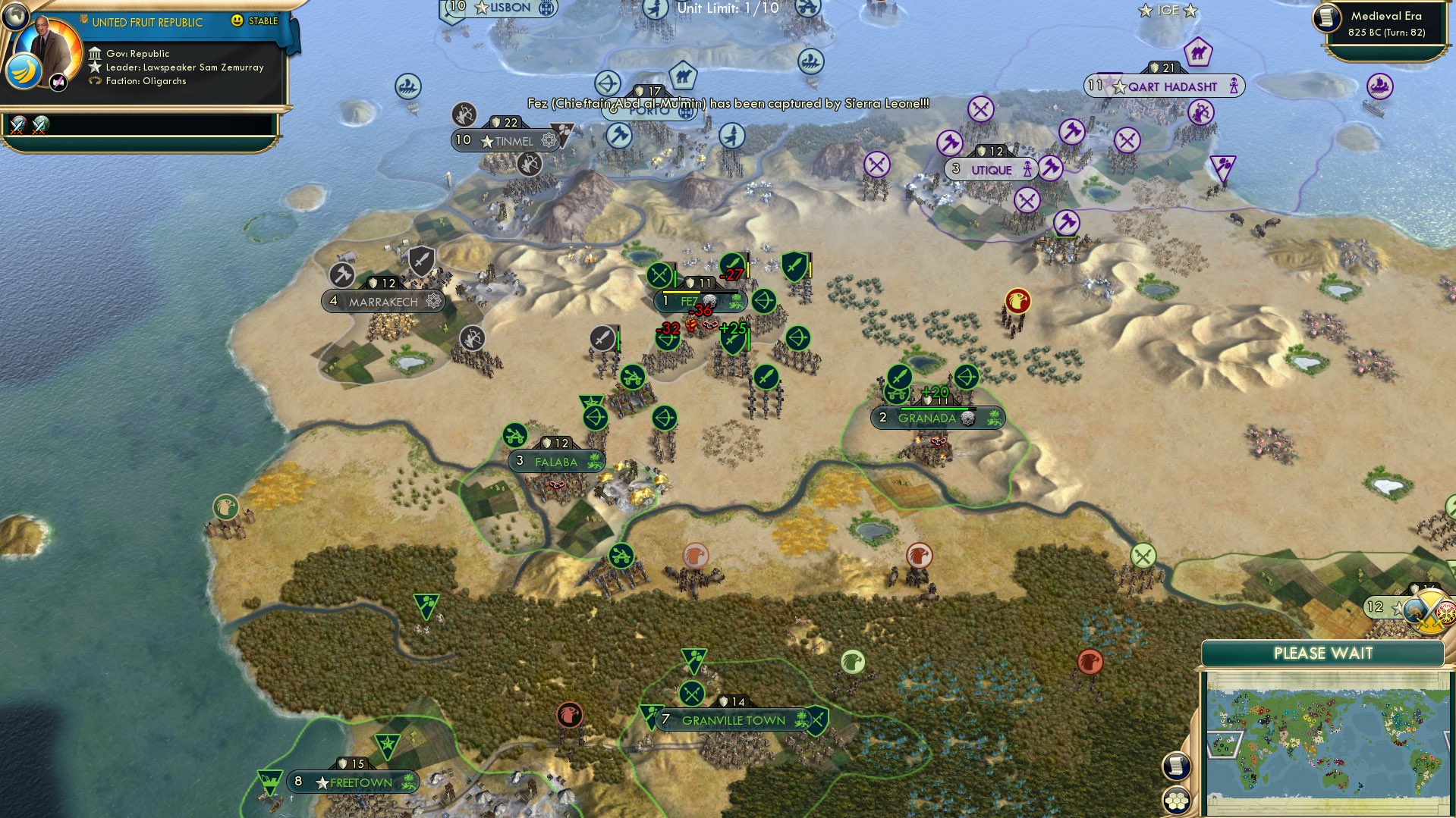 CBR In-Game Screenshot of Tip of the Hat