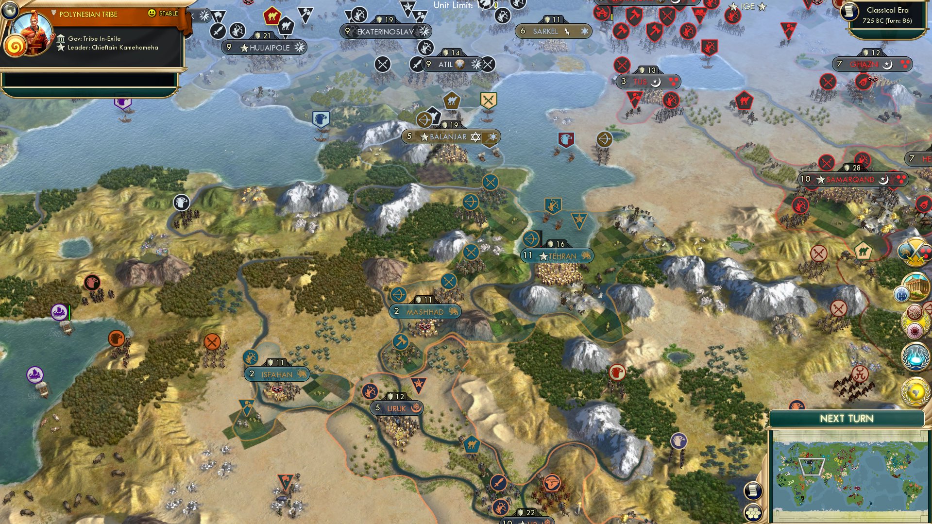 CBR In-Game Screenshot of Tehran as fast as I can