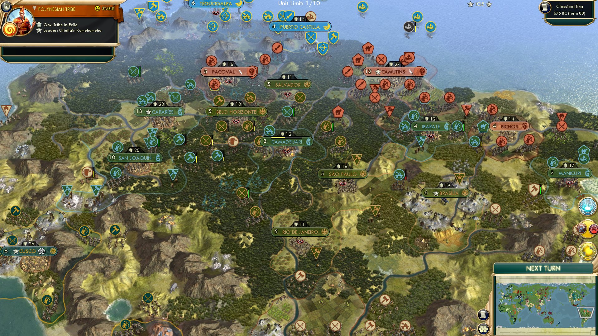 CBR In-Game Screenshot of Darth Invaders