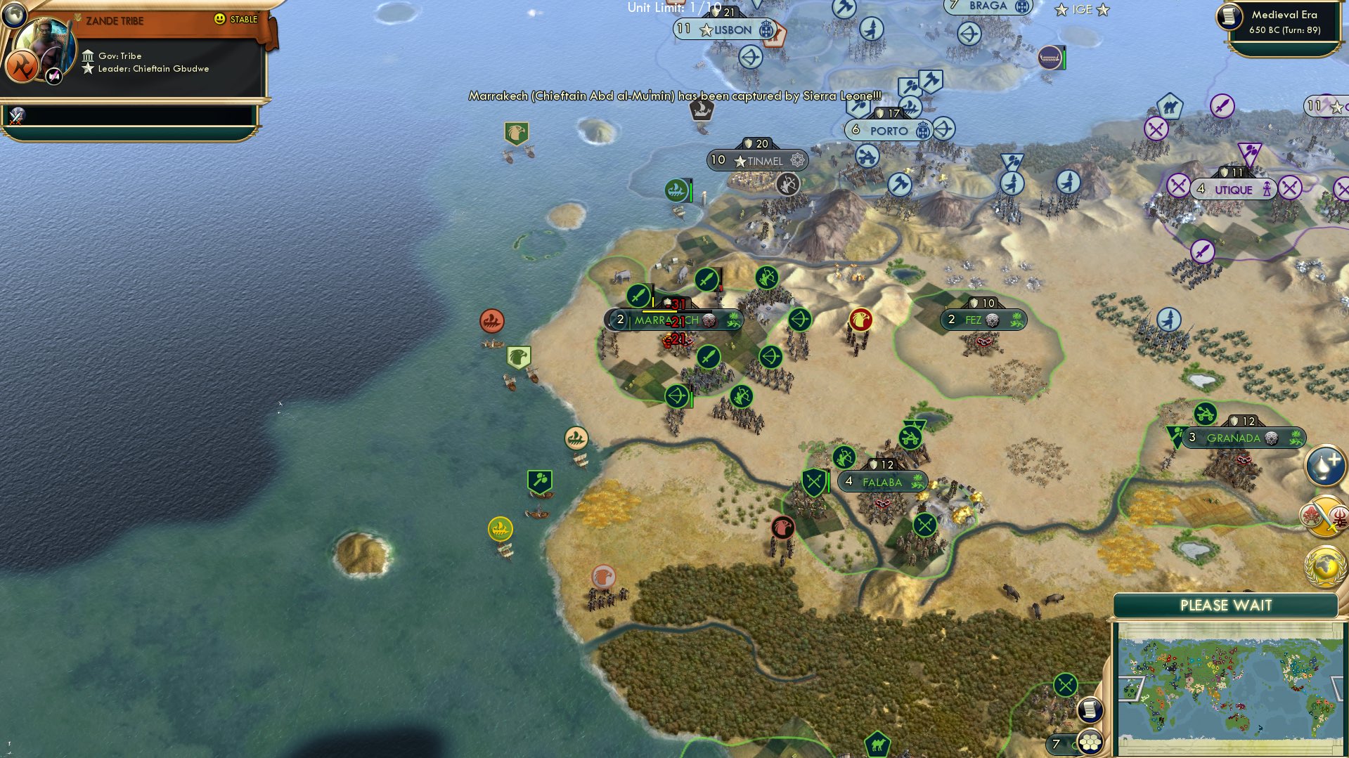 CBR In-Game Screenshot of The Tinmel Meltdown