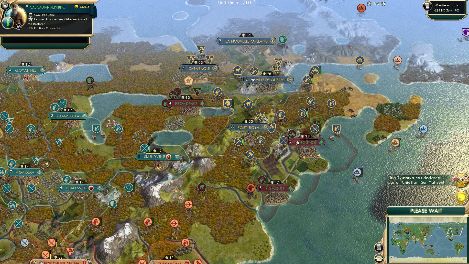 CBR In-Game Screenshot of Boston Bruined