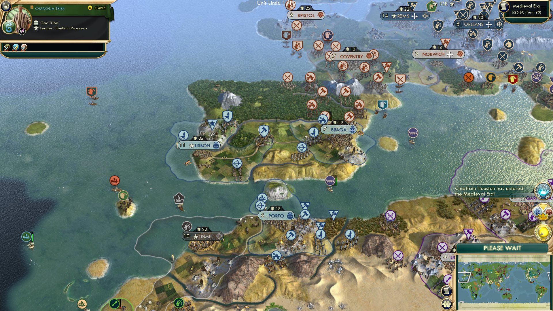 CBR In-Game Screenshot of Braga Bout