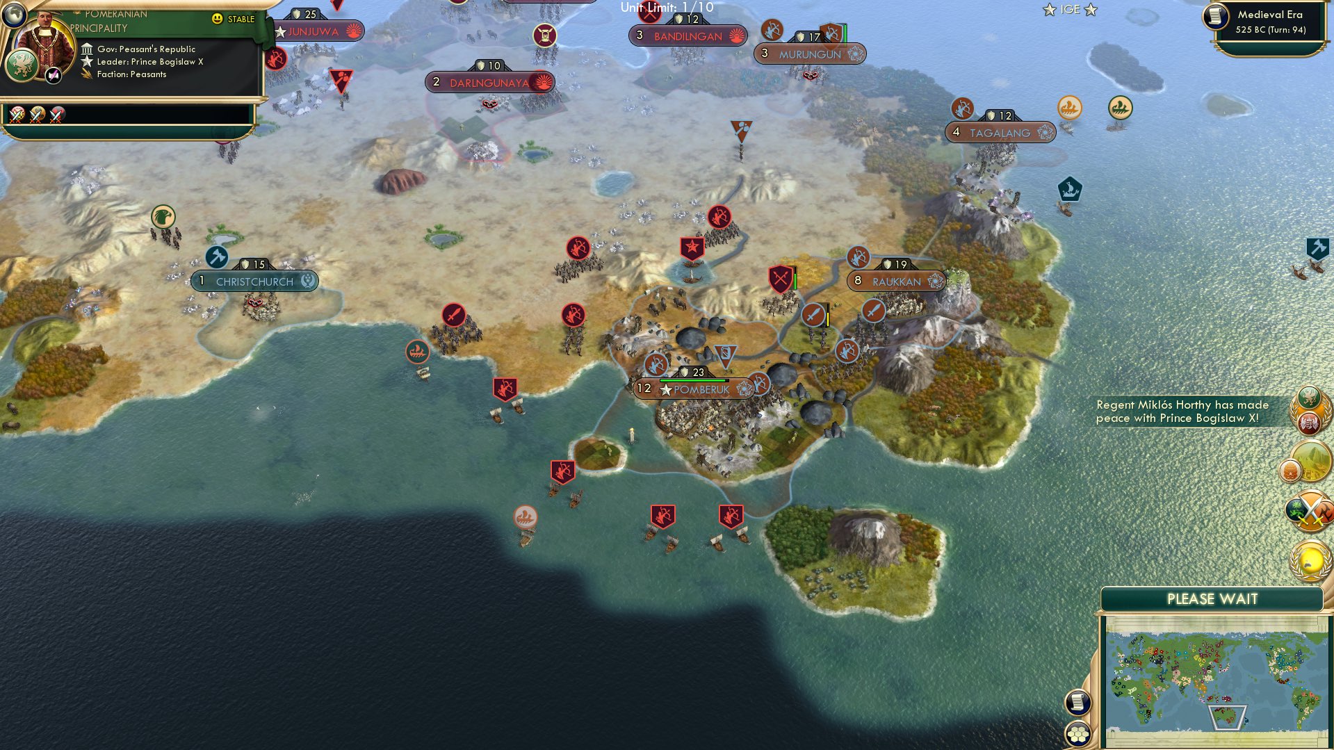 CBR In-Game Screenshot of The Pigeon flies away