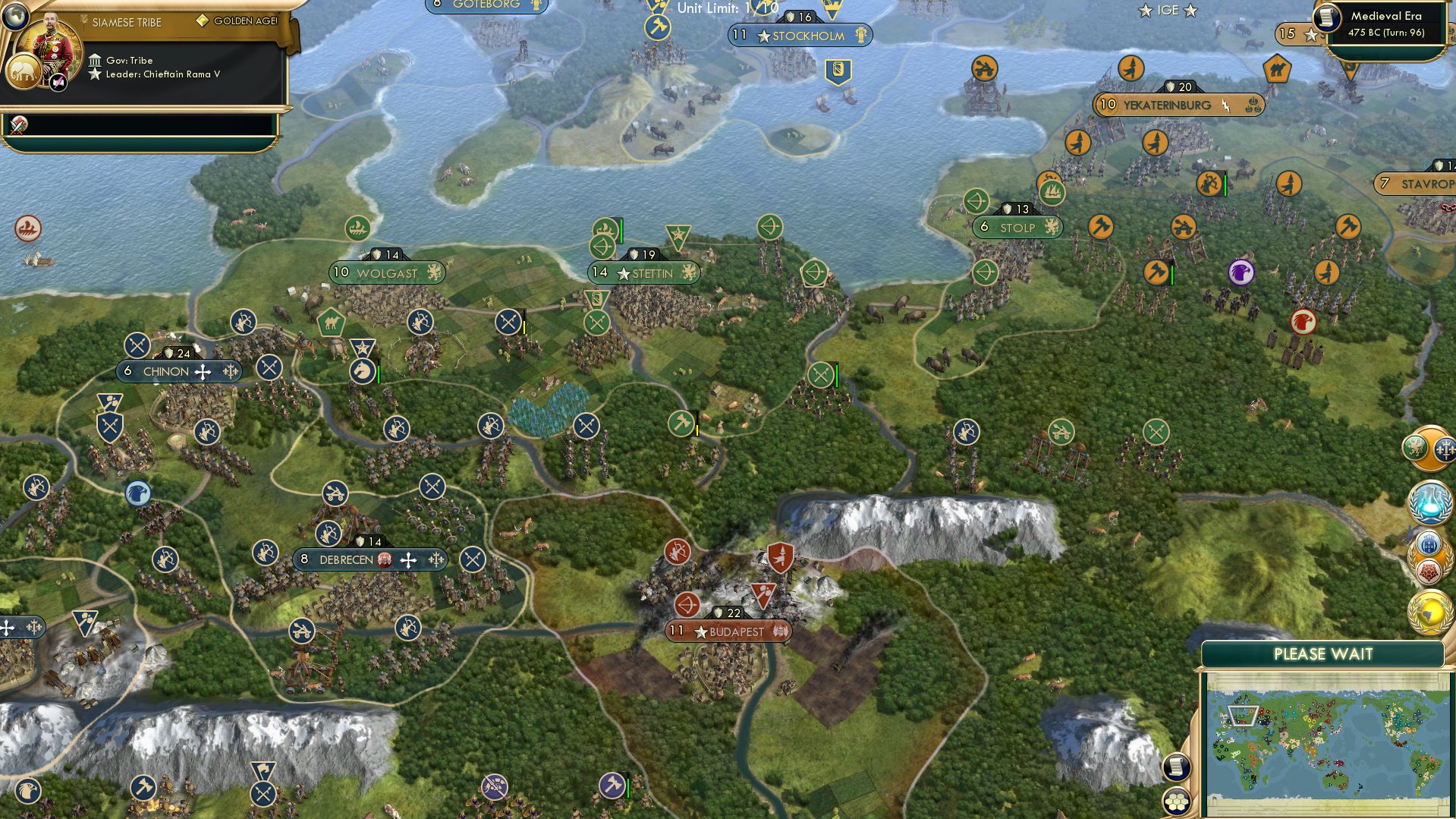CBR In-Game Screenshot of Zwerg
