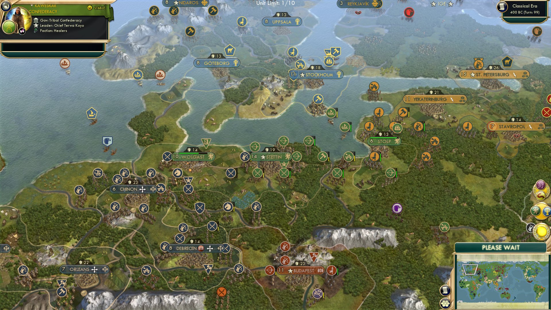 CBR In-Game Screenshot of Pomerania Pandemonium